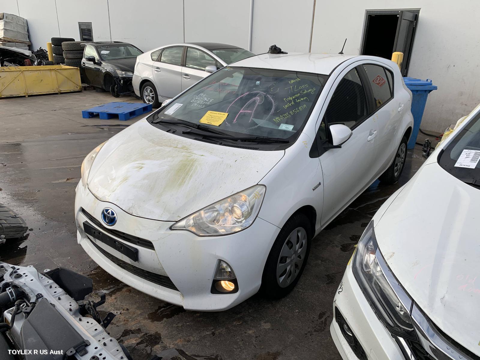 Toyota Prius C NHP10R 1NZ-FXE 1.5L Engine Automatic FWD Transmission 12/11 - 03/20