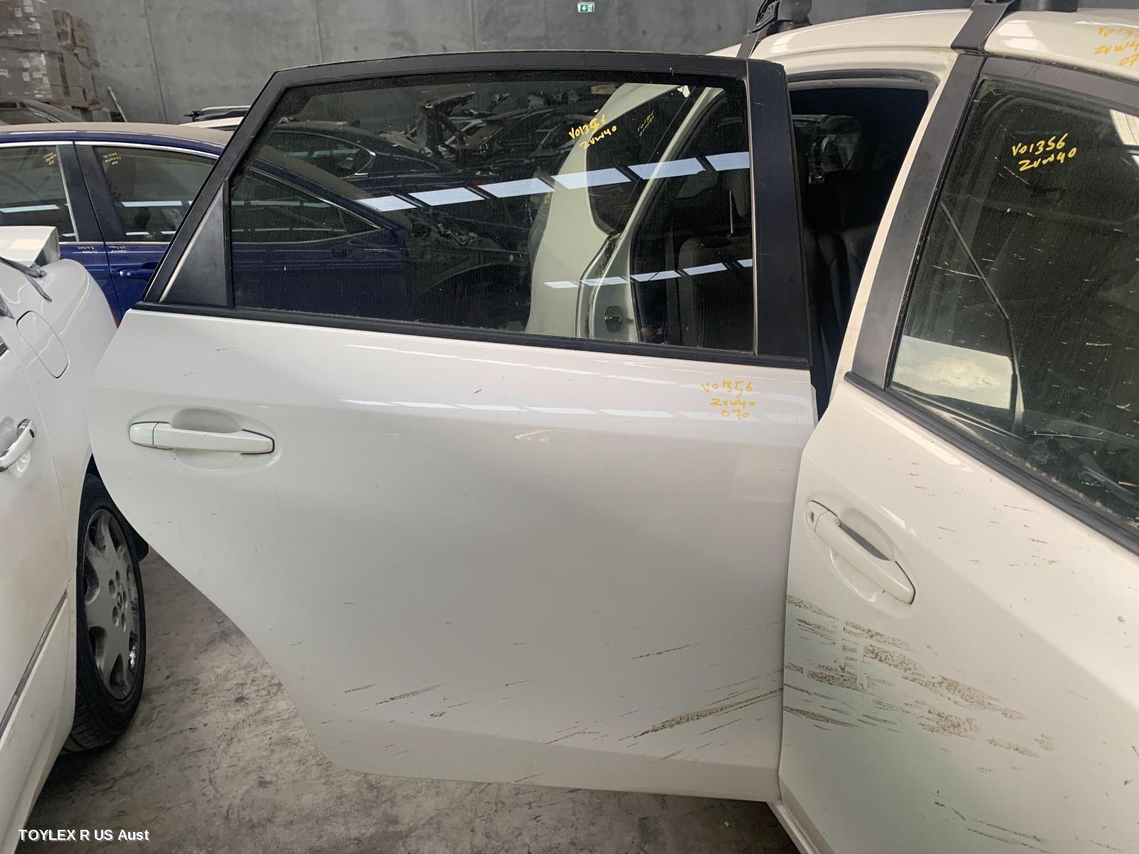TOYOTA PRIUS 2012 Right Rear Door Sliding ZVW40R, PRIUS V