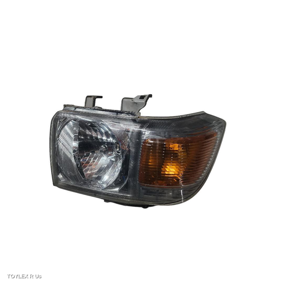 TOYOTA LANDCRUISER 2010 Left Headlamp 76/78/79 SERIES (MY07 UPDATE), W/ HALOGEN TYPE, CHROME TYPE