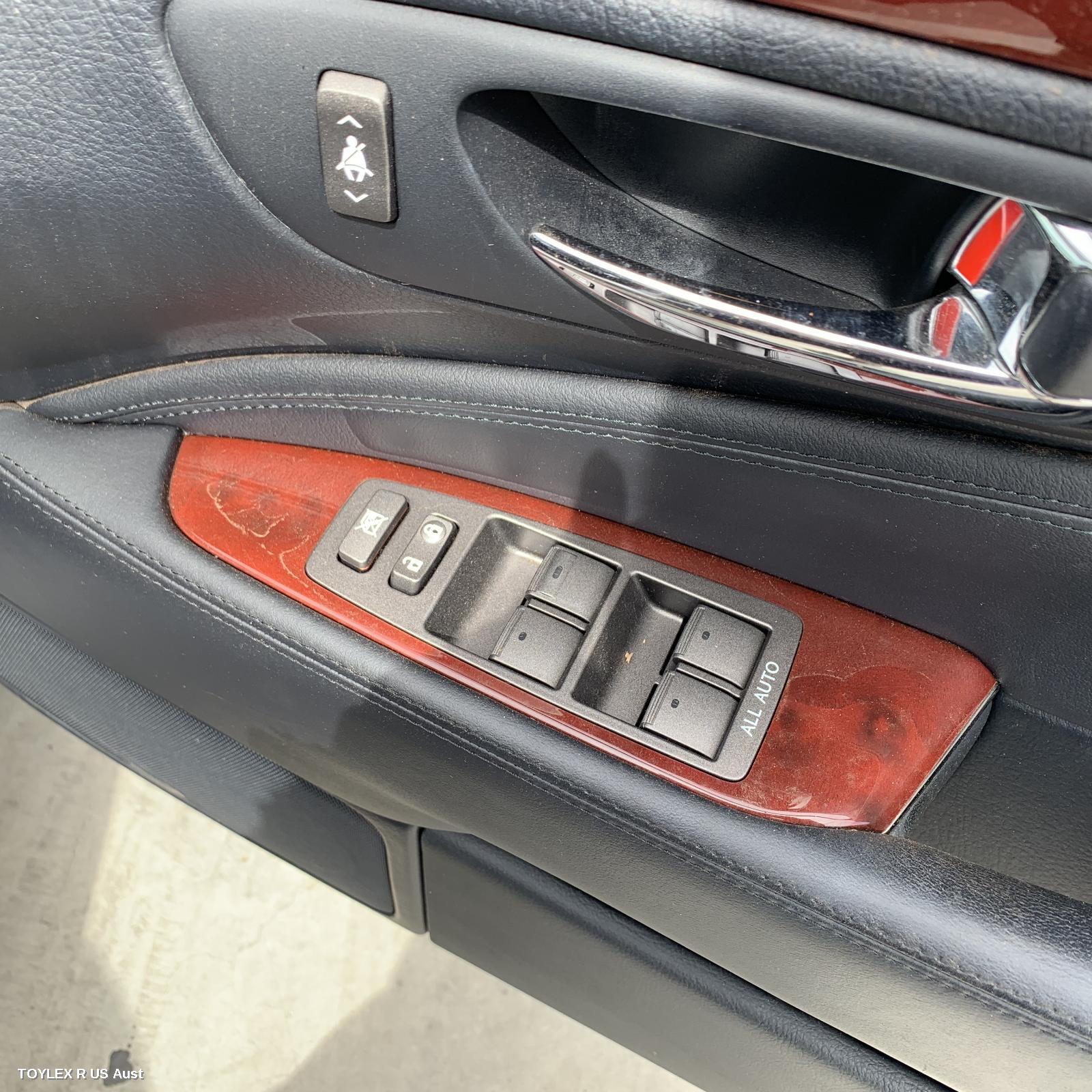 LEXUS LS SERIES 2007 Pwr Dr Wind Switch RH FRONT (MASTER SWITCH), 40 SERIES