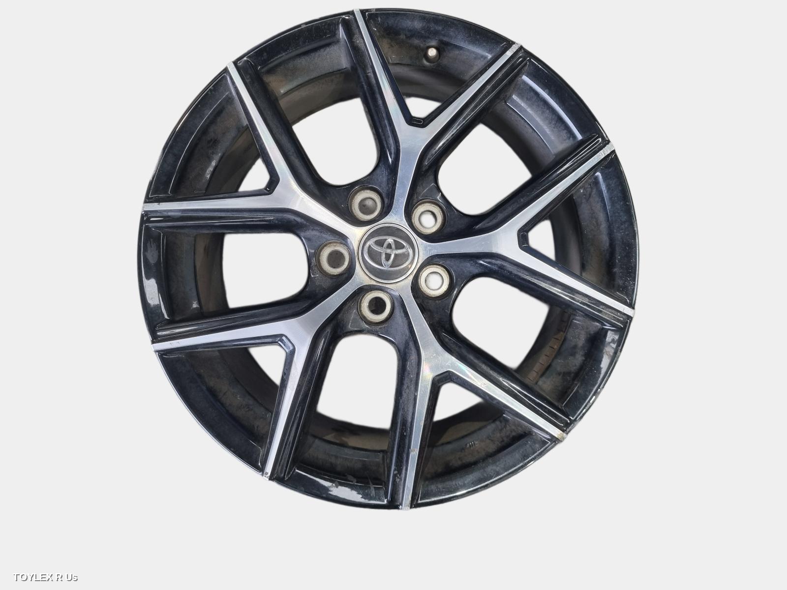 TOYOTA RAV4 2016 Wheel Mag FACTORY, 18X7.5IN, BLACK, XA40