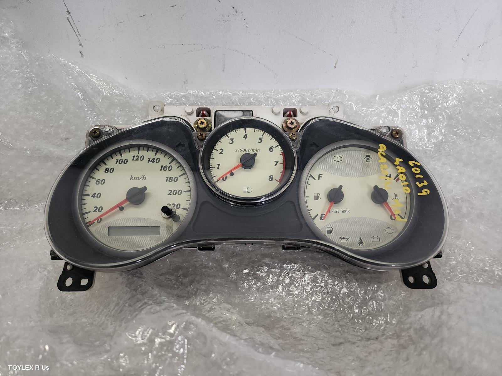 TOYOTA RAV4 2001 Instrument Cluster 2L, MANUAL