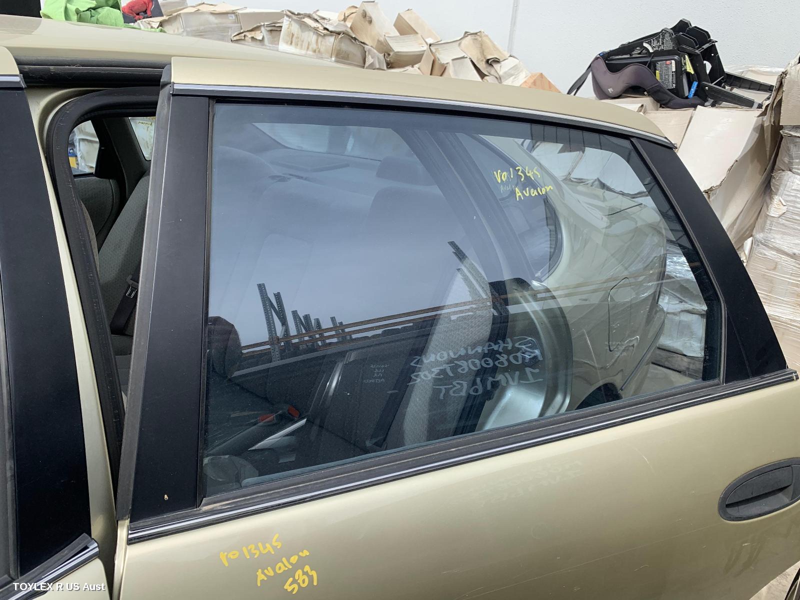 TOYOTA AVALON 2002 Left Rear Door Window MCX10R