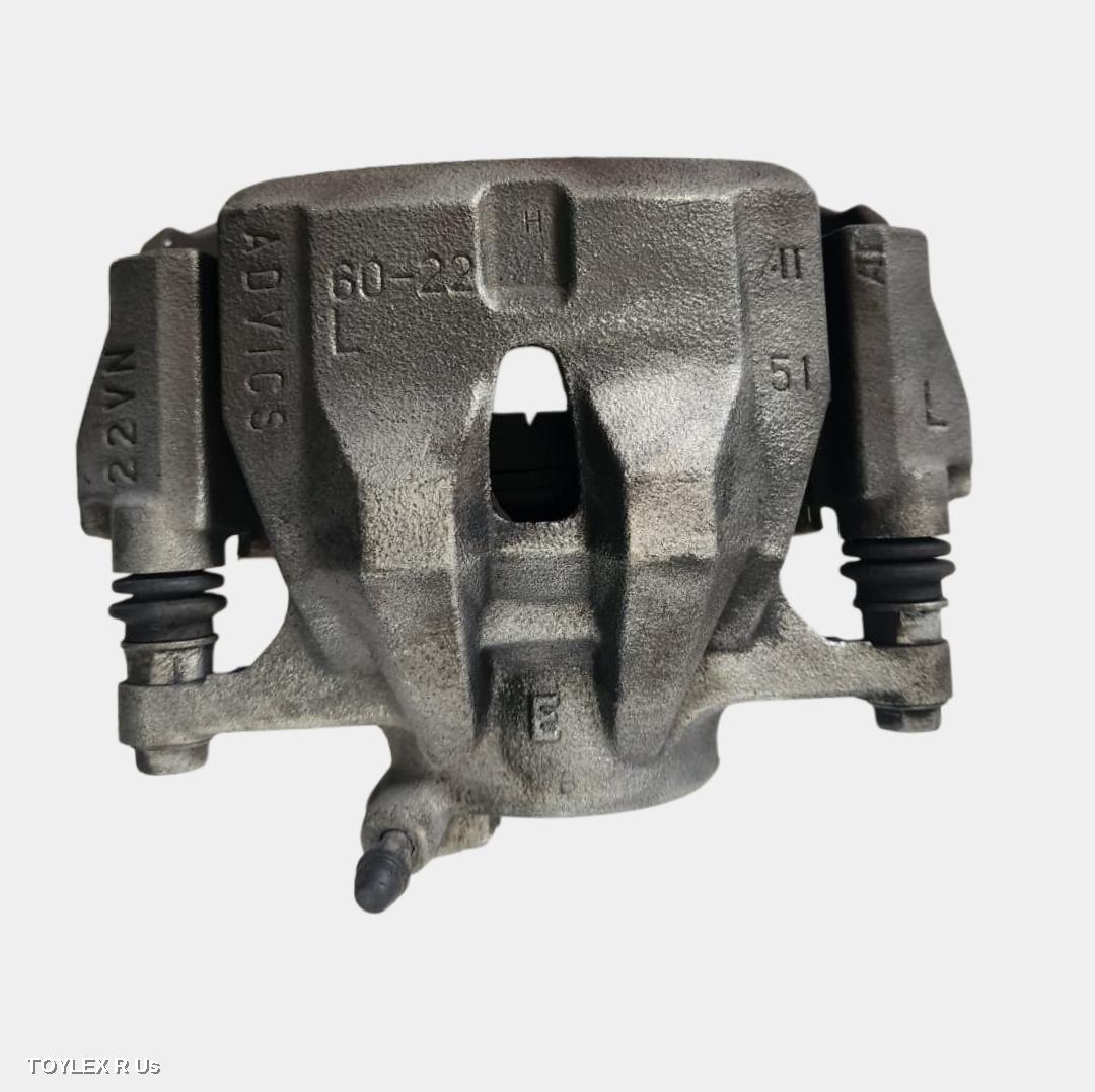 TOYOTA COROLLA 2013 Caliper LH FRONT, ZRE182R, HATCH