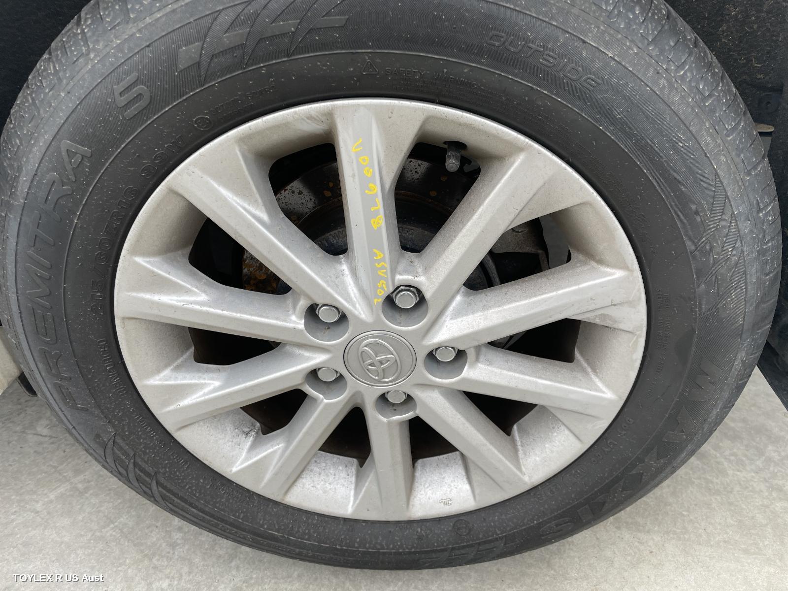 TOYOTA CAMRY 2016 Wheel Mag FACTORY, 16X6.5IN, ASV50, ALTISE