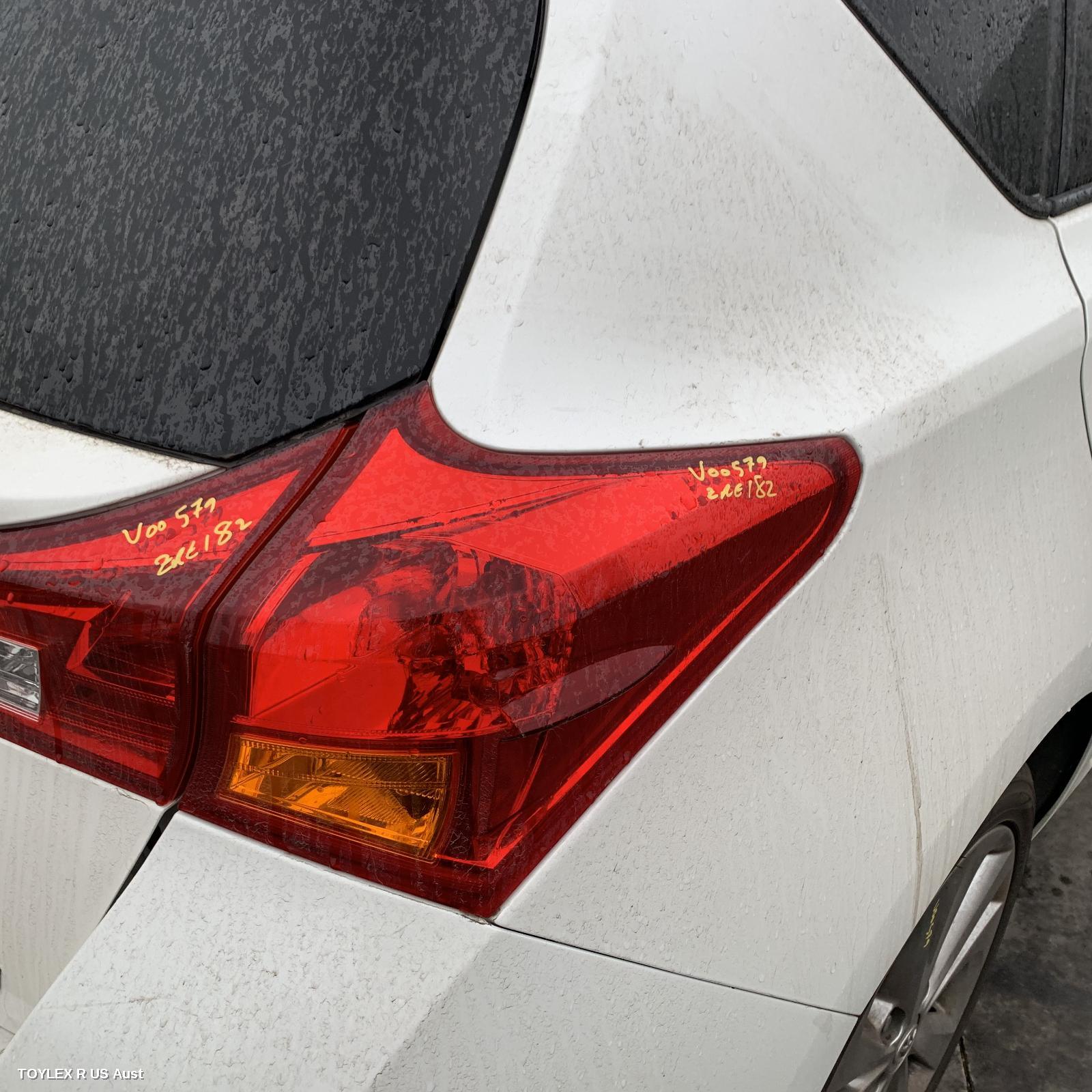 TOYOTA COROLLA 2012 Right Taillight ZRE182R/ZWE186R, HATCH