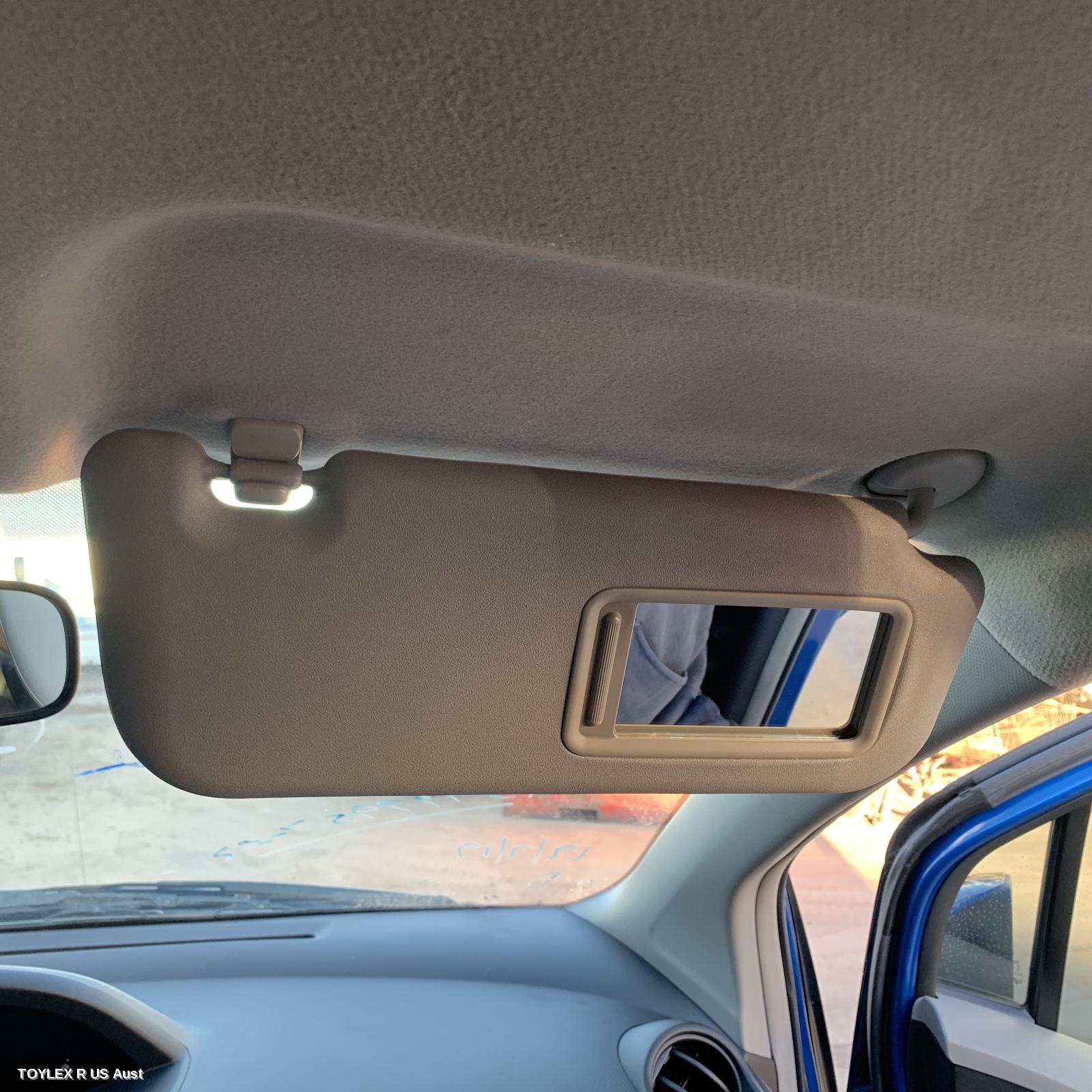 TOYOTA YARIS 2009 Sunvisor NCP9#, RH SIDE