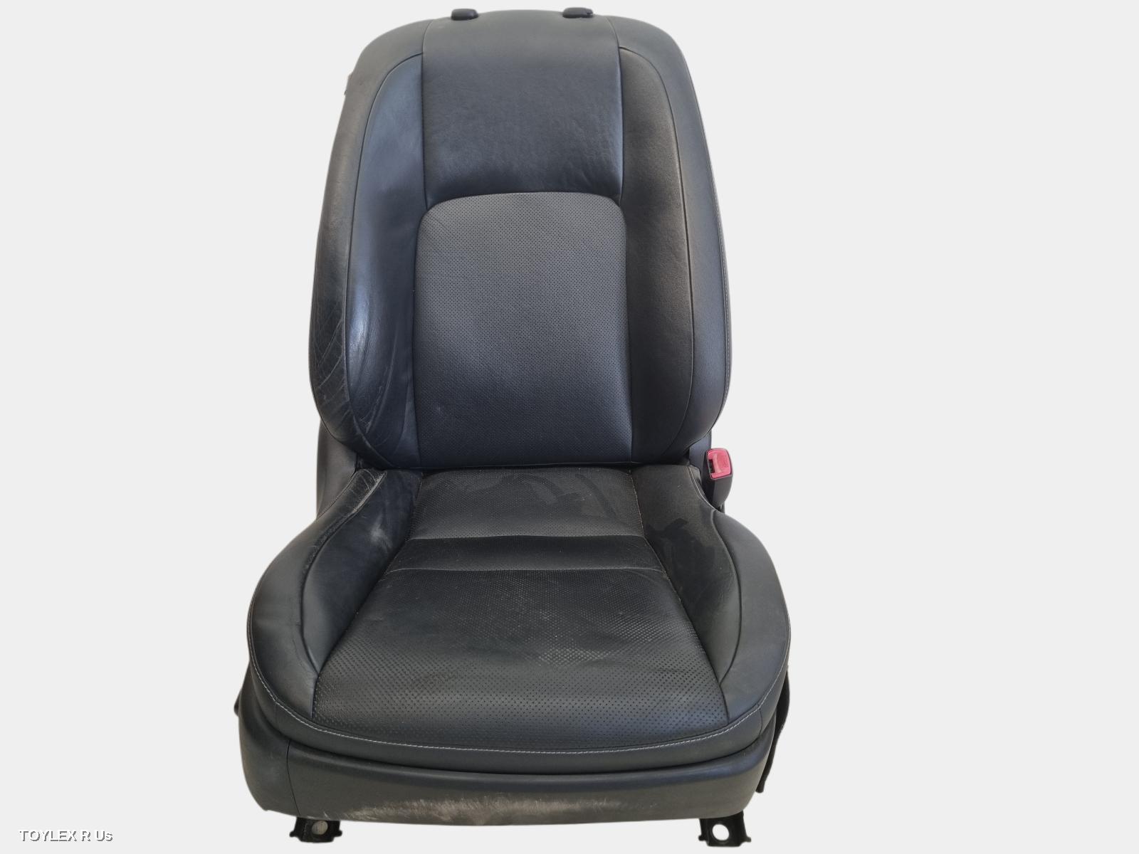 LEXUS CT200H 2012 Front Seat RH FRONT, ZWA10, LEATHER, BLACK