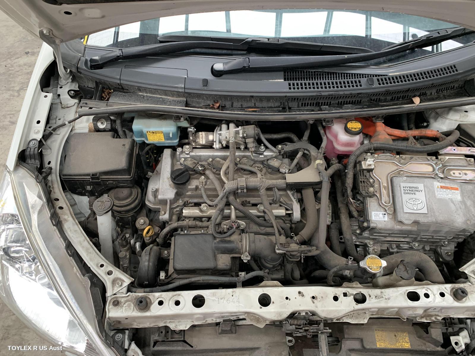 TOYOTA PRIUS 2014 Engine NHP10R, PRIUS C, PETROL, 1.5, 1NZ-FXE, HYBRID