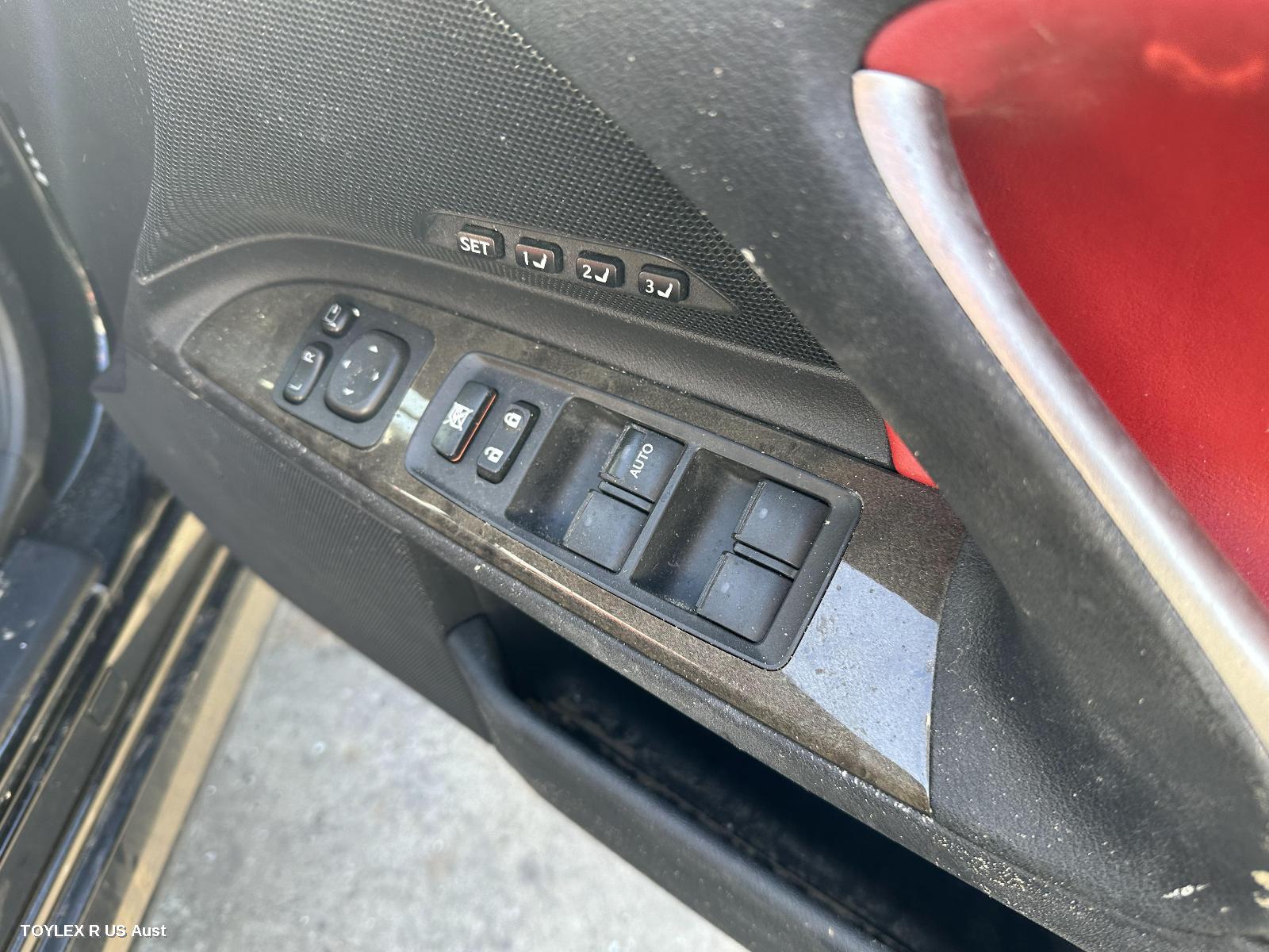 LEXUS IS250/IS250C 2010 Pwr Dr Wind Switch IS250C, RH FRONT (MASTER SWITCH), CABRIO, GSE20R