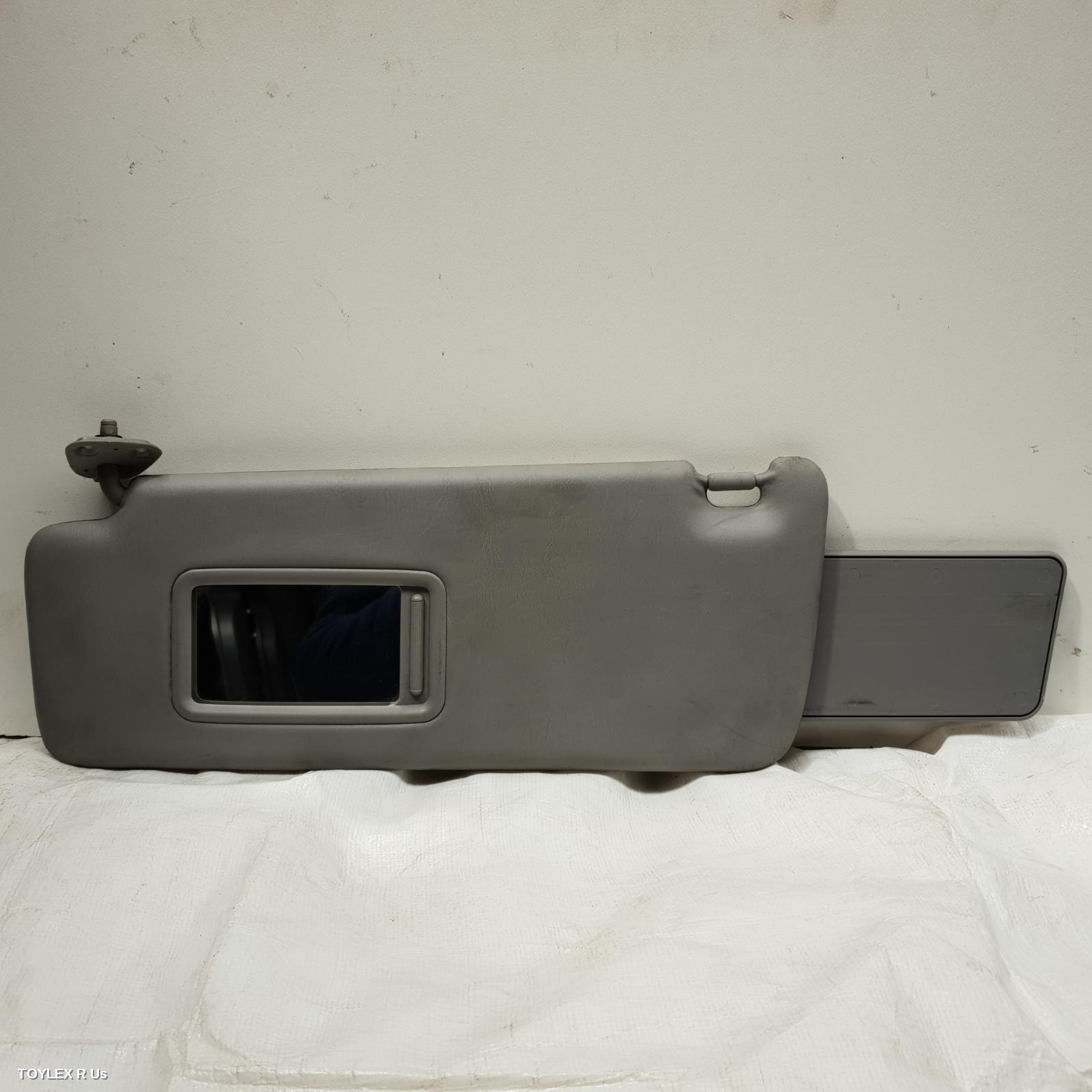 TOYOTA KLUGER 2005 Sunvisor MCU28R, LH SIDE, GREY