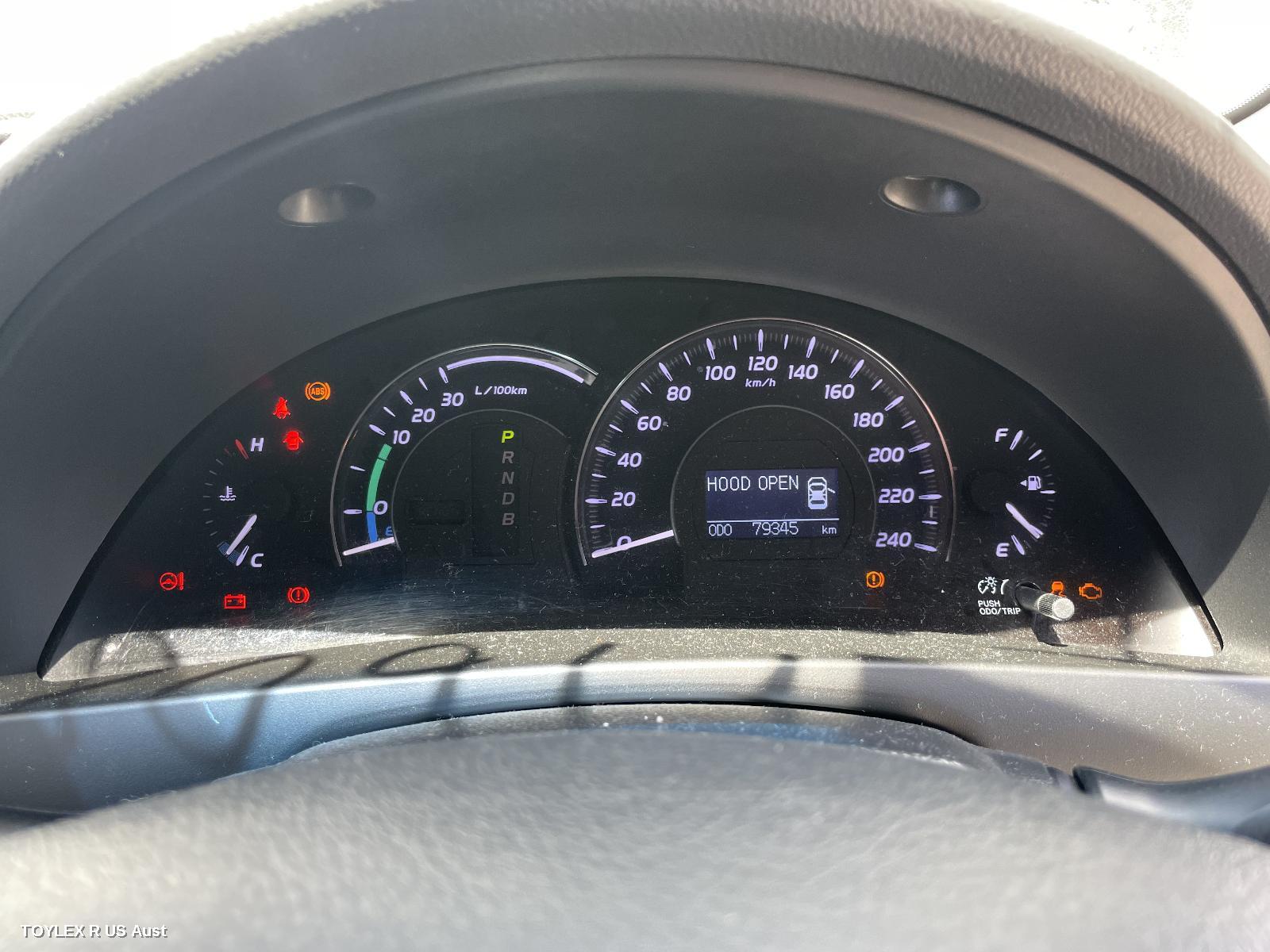 TOYOTA CAMRY 2010 Instrument Cluster INSTRUMENT CLUSTER, HYBRID, AHV40