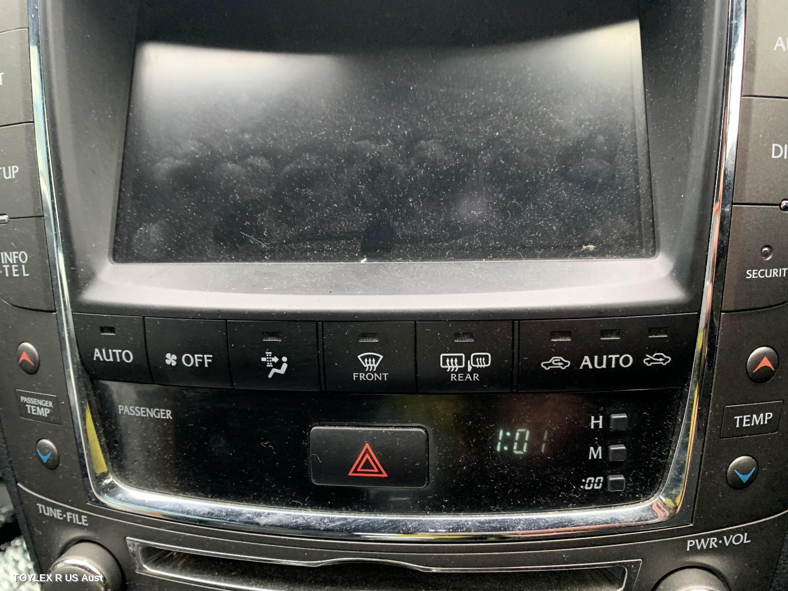 LEXUS IS250/IS250C 2011 Heater/Ac Controls GSE20R