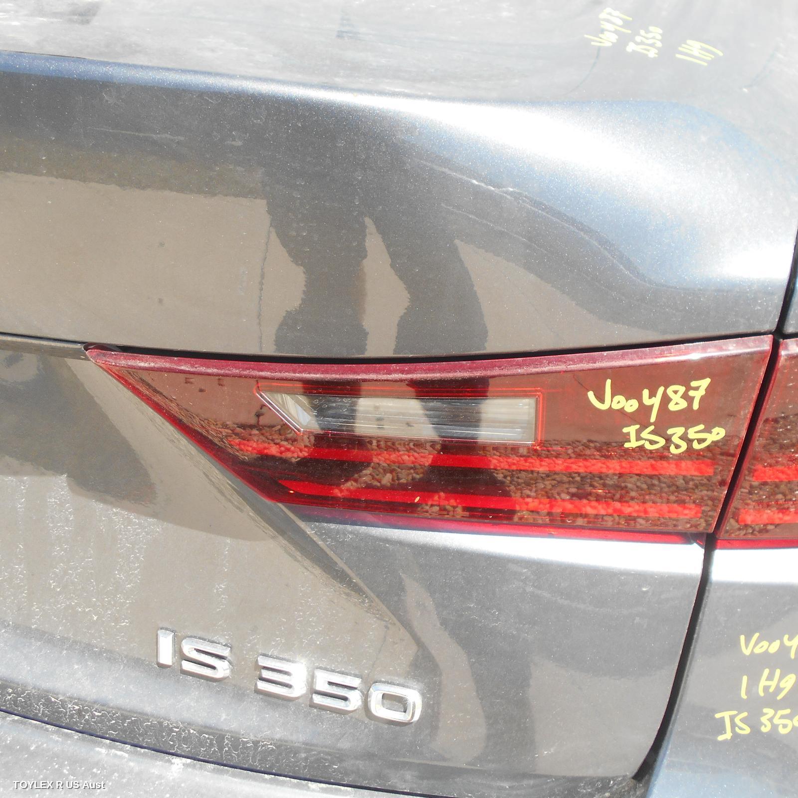 LEXUS IS SERIES 2015 Rear Garnish IS200t/IS250/IS300H/IS350, BOOTLID LAMP (RH SIDE), XE30