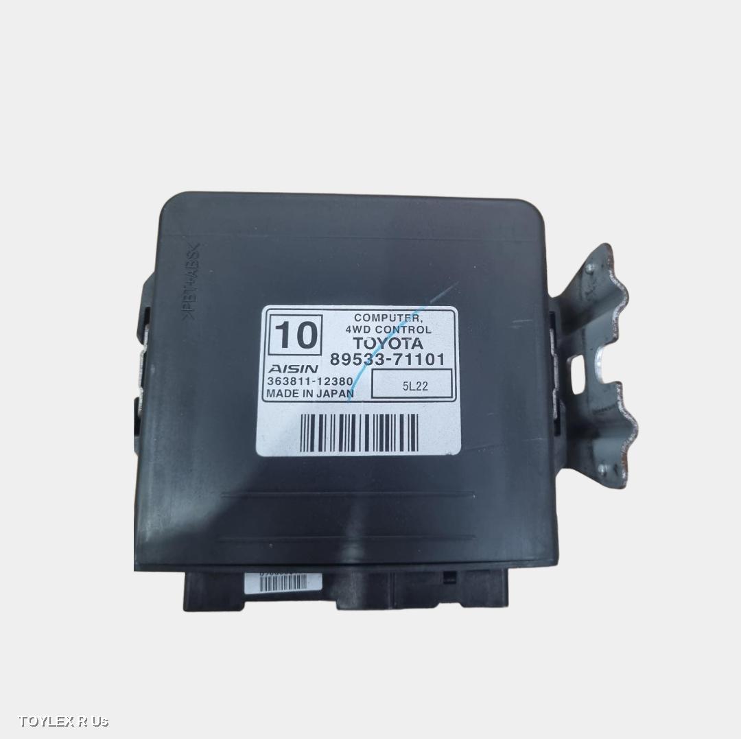 TOYOTA HILUX 2015 Ecu 4WD CONTROL MODULE (MOUNTED BEHIND GLOVE BOX), P/N 8953371101