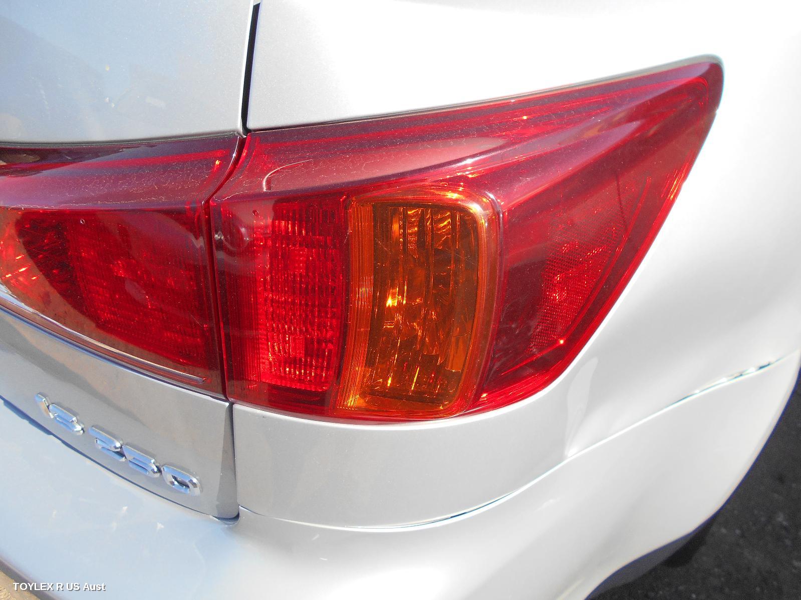 LEXUS IS250/IS250C 2009 Right Taillight IS250, GSE20R, SEDAN