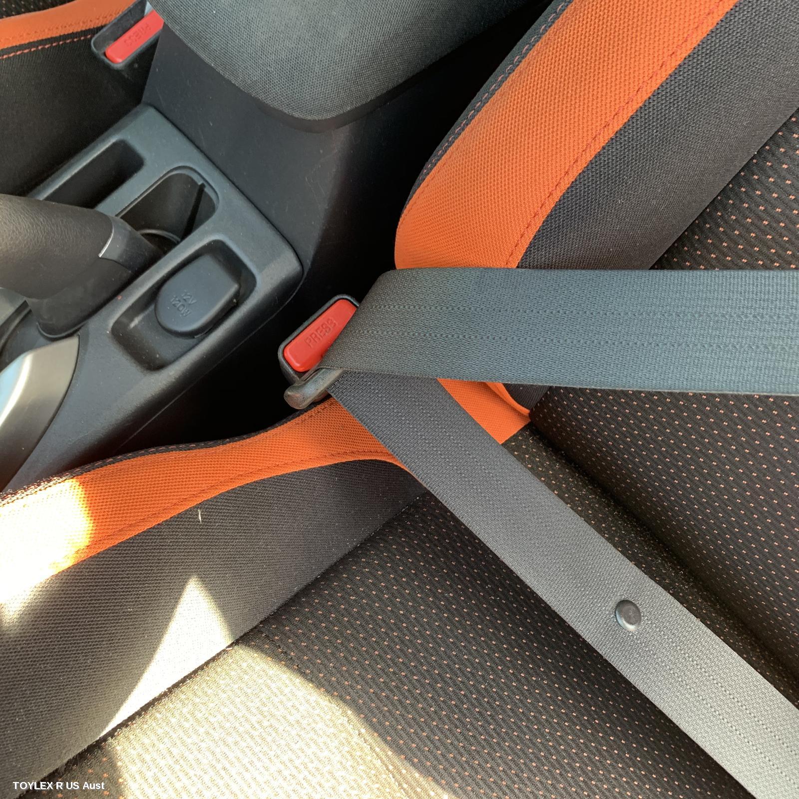 TOYOTA COROLLA 2012 Seatbelt/Stalk LH FRONT, SEAT BELT ONLY, ZRE152/153R