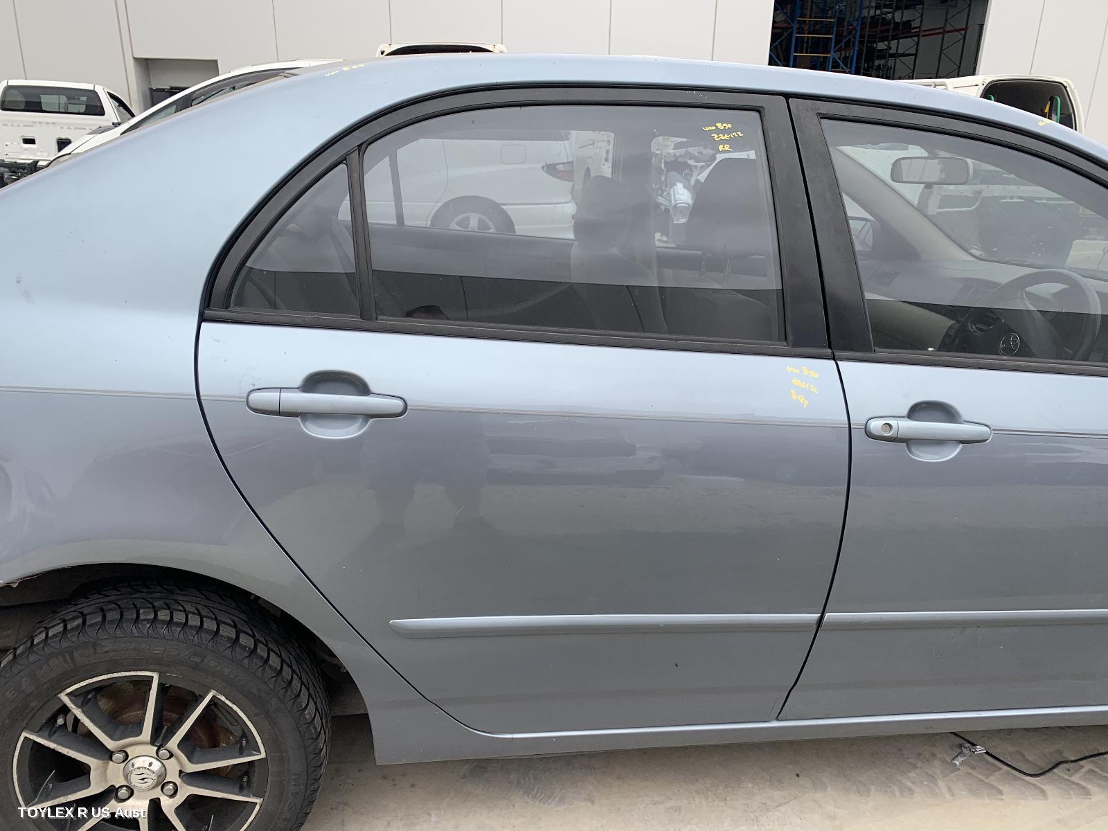 TOYOTA COROLLA 2003 Right Rear Door Sliding ZZE122 (JAPAN-VIN JTD), SEDAN