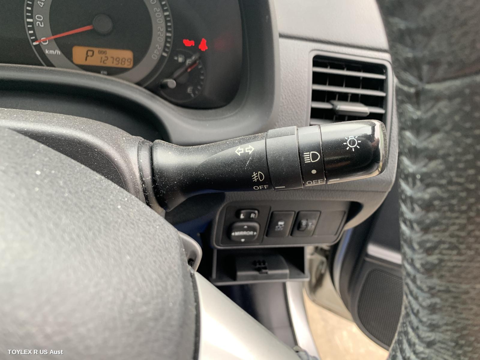 TOYOTA COROLLA 2012 Combination Switch FLASHER SWITCH, ZRE152/153R, SEDAN/HATCH, W/ FOGLAMP, NON RAIN SENSOR TYPE