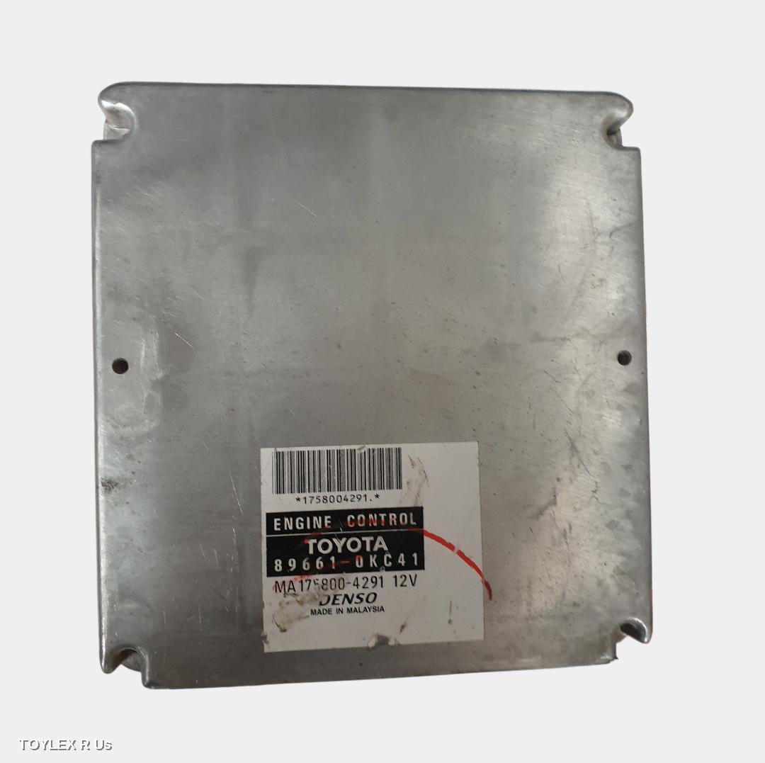 TOYOTA HILUX 2008 Ecu ENGINE ECU, 3.0, 1KD-FTV, DIESEL, MANUAL, 4WD, P/N 896610KC41, ECU ONLY