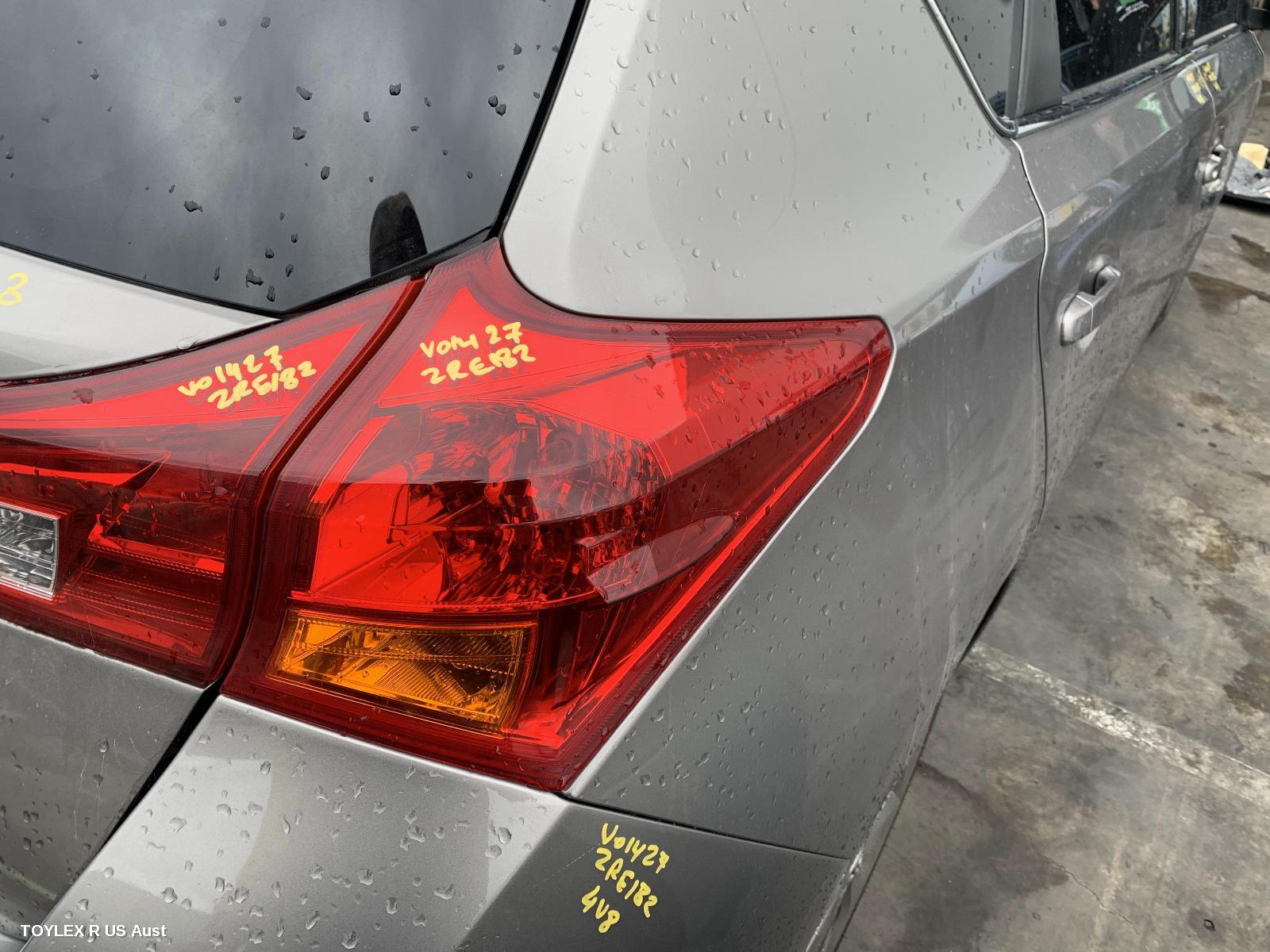 TOYOTA COROLLA 2014 Right Taillight ZRE182R/ZWE186R, HATCH