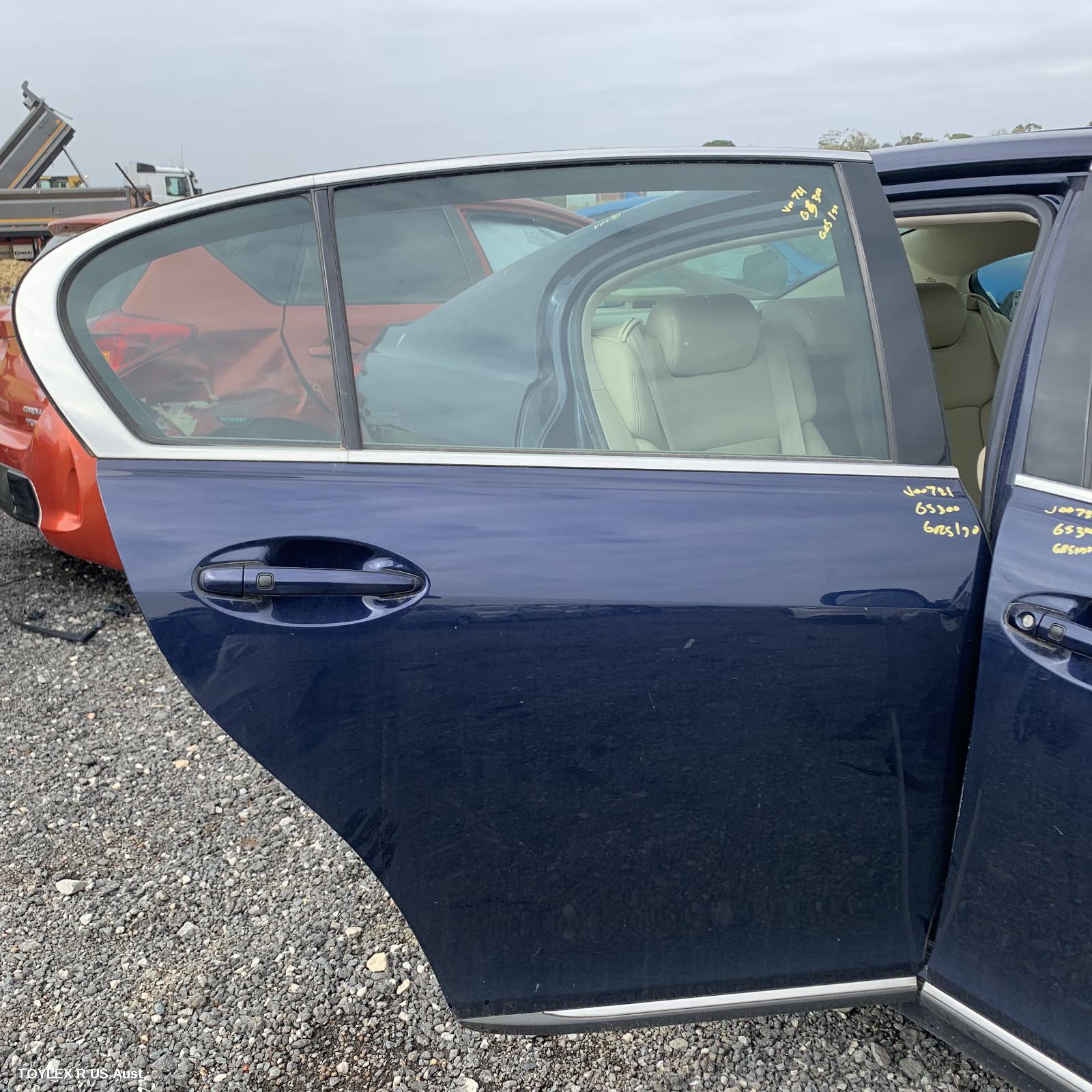 LEXUS GS 2011 Right Rear Door Sliding 190 SERIES