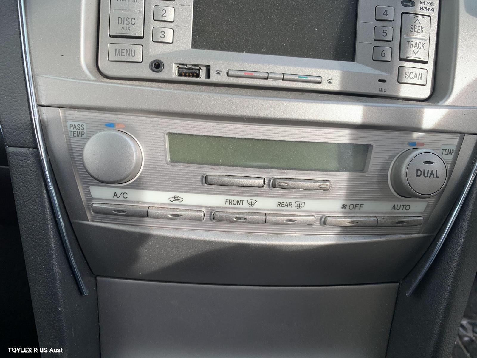 TOYOTA AURION 2010 Heater/Ac Controls GSV40R, CLIMATE CONTROL