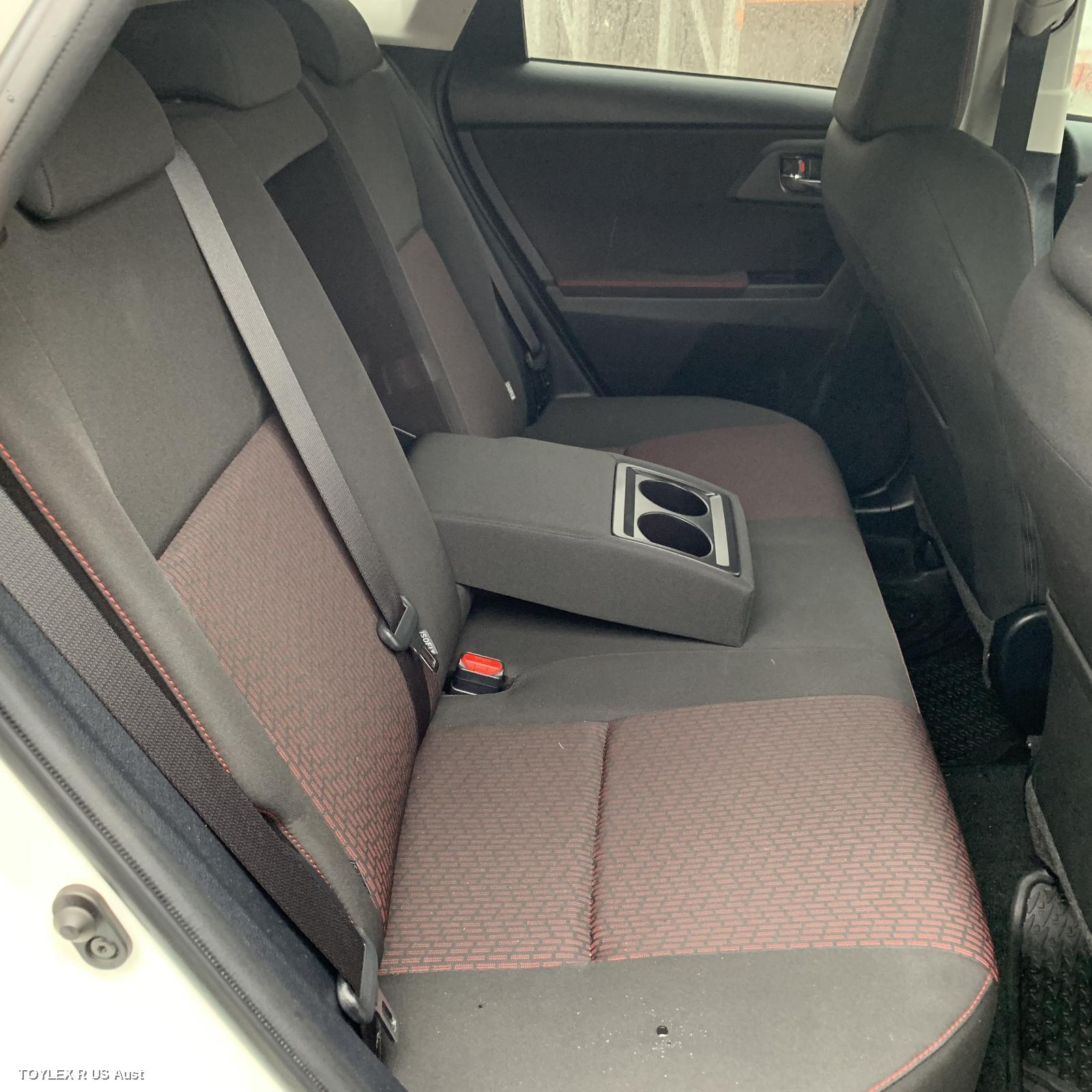 TOYOTA COROLLA 2012 2nd Seat (Rear Seat) RH REAR, HATCH, ZRE182R, CLOTH, SX