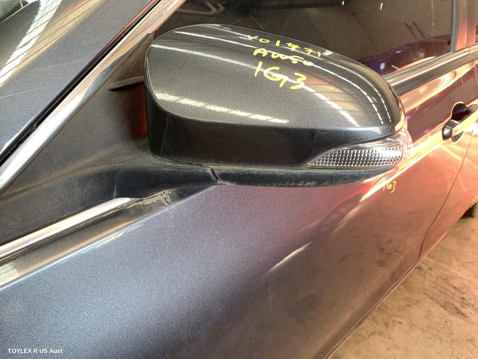 TOYOTA CAMRY 2016 Left Door Mirror ASV50, ALTISE/ATARA S/SX, NON AUTO DIPPING TYPE