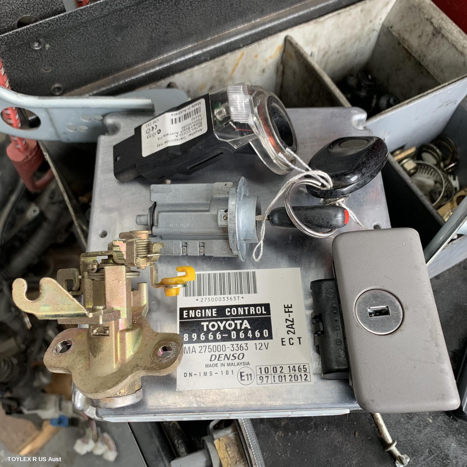 TOYOTA CAMRY 2003 Ecu ENGINE ECU, SK36, 2.4, 2AZ-FE, AUTO T/M TYPE, SEC SET (ECU/IMM/READER/KEY)