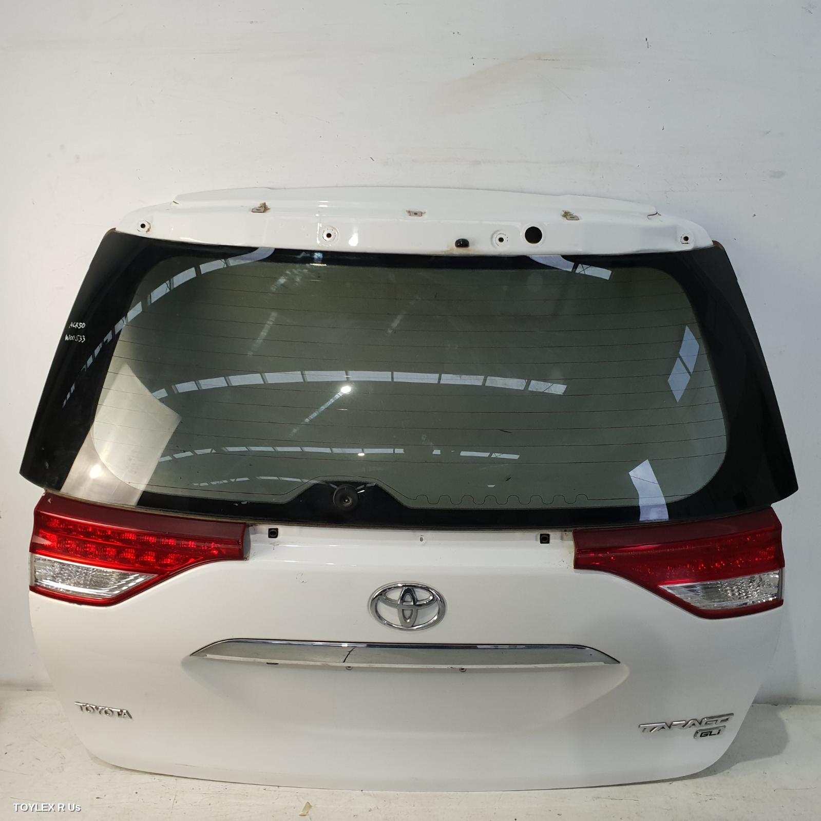 TOYOTA TARAGO 2015 Bootlid/Tailgate TAILGATE, ACR50R