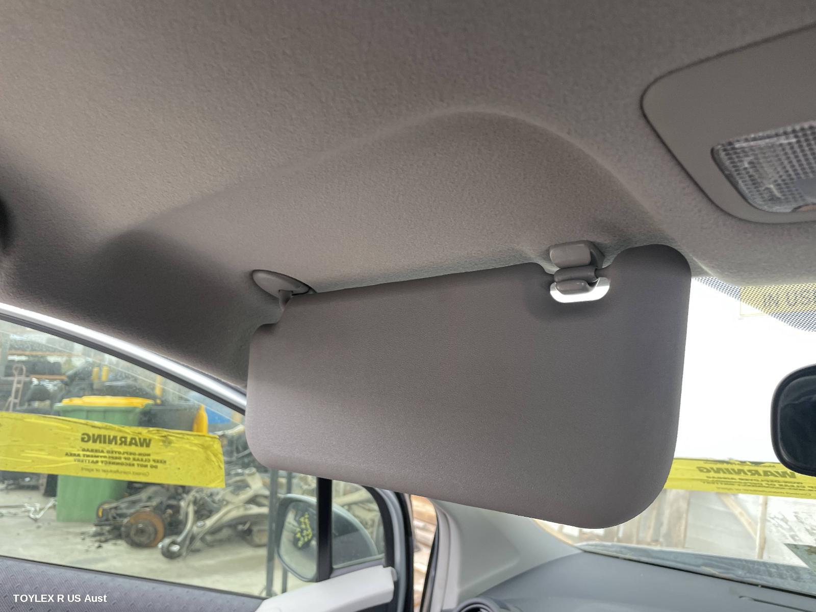 TOYOTA YARIS 2009 Sunvisor NCP9#, LH SIDE, NON MIRROR TYPE