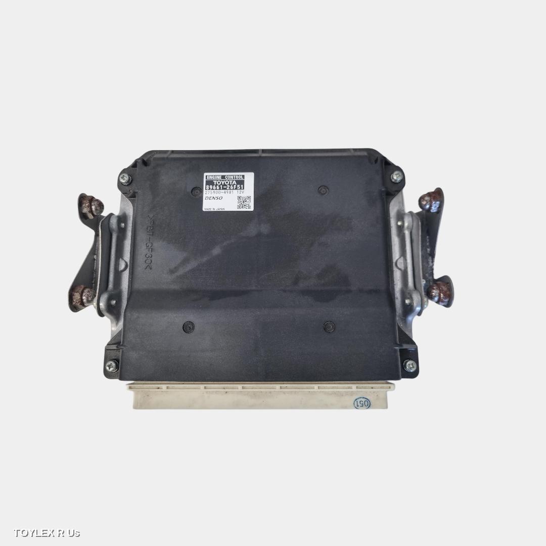 TOYOTA HIACE 2013 Ecu ENGINE ECU, 3.0, 1KD-FTV, DIESEL, P/N 89661-26F51, ECU ONLY, KDH