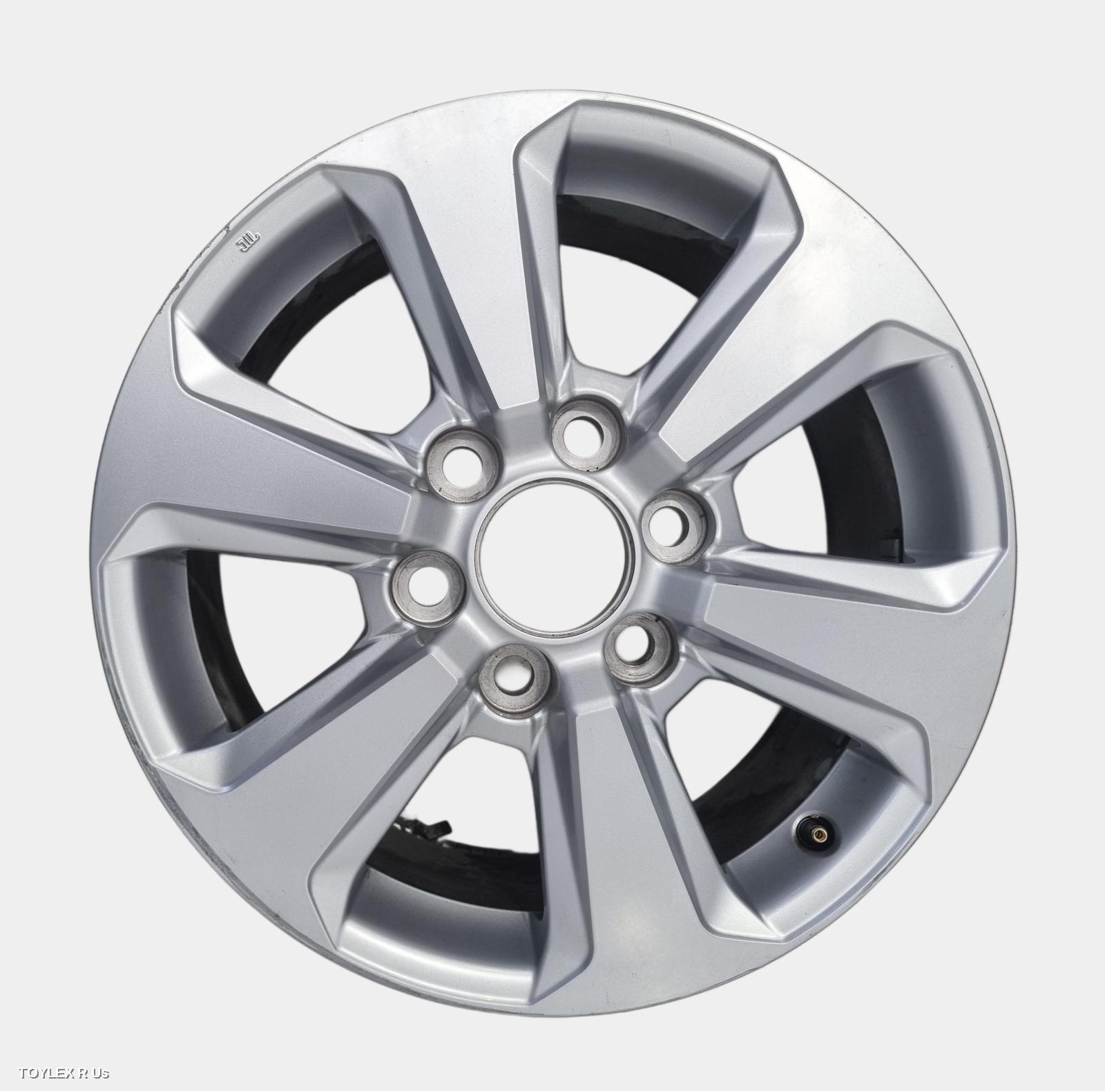 TOYOTA LANDCRUISER 2024 Wheel Mag 300 SERIES, FACTORY, 18X7.5IN, 6 U SPOKE, SILVER