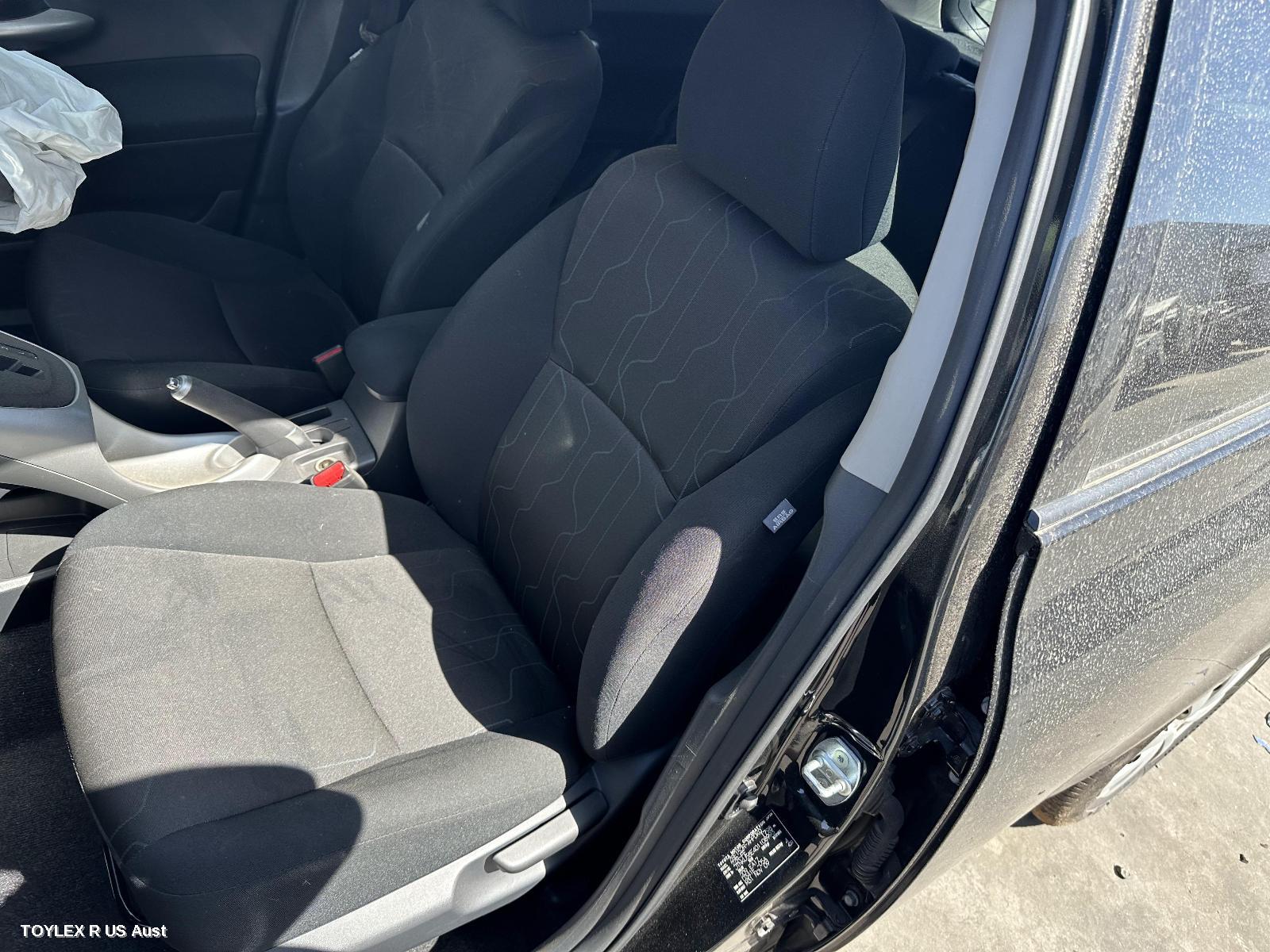 TOYOTA COROLLA 2010 Front Seat LH FRONT, ZRE152/153R, W/ AIRBAG TYPE
