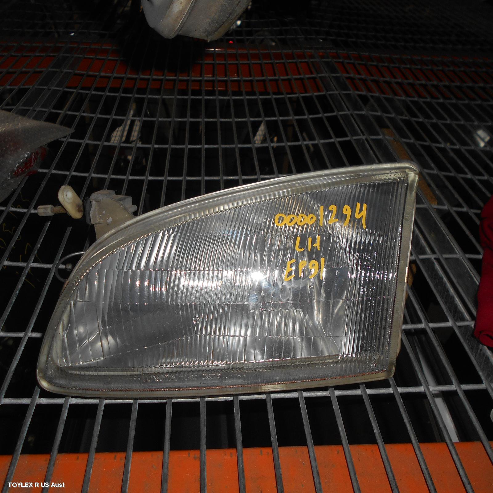 TOYOTA STARLET 1996 Left Headlamp EP91, KOITO LENS#