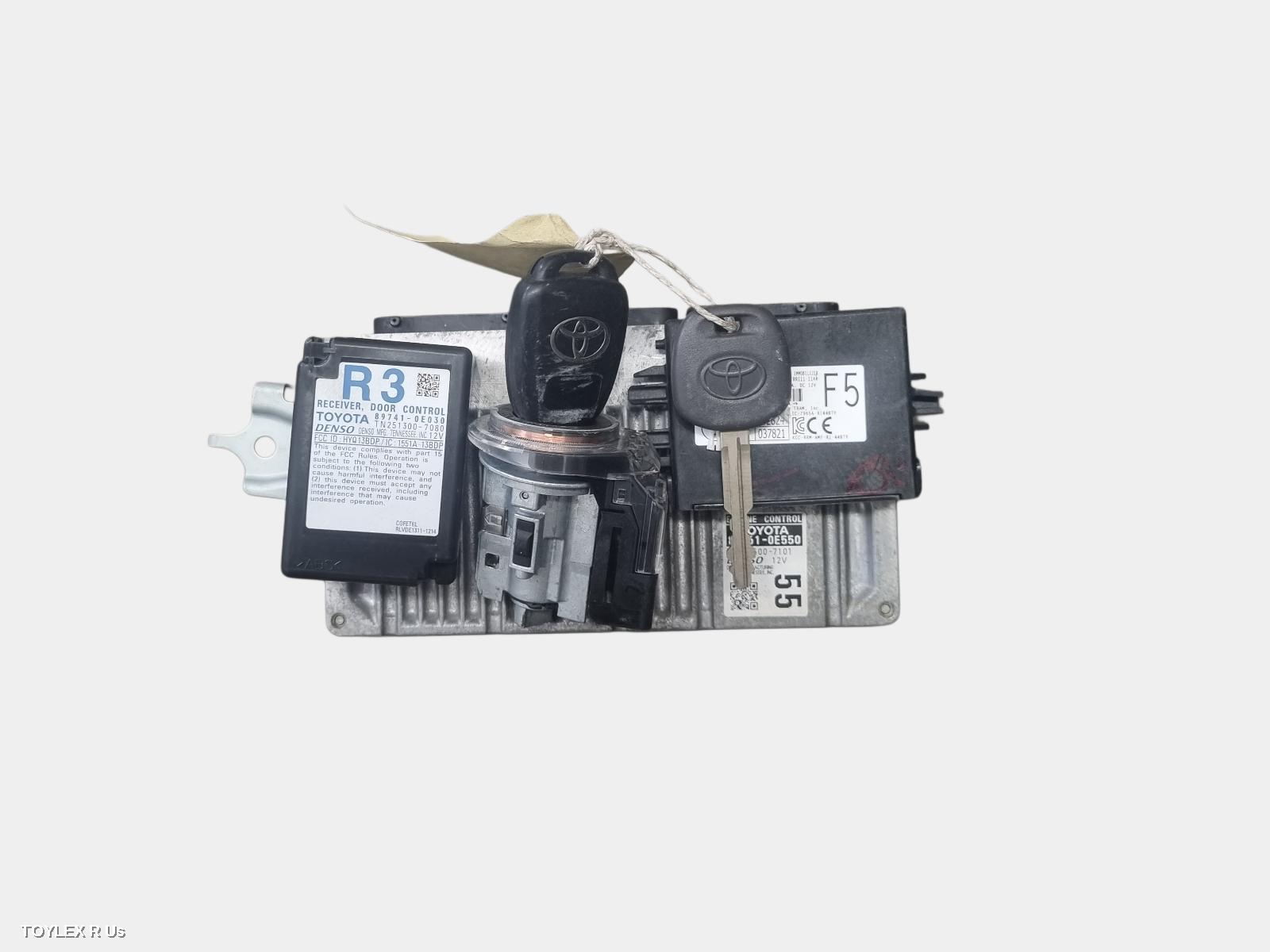 TOYOTA KLUGER 2015 Ecu ENGINE ECU, 3.5, PETROL, 2GR-FE, SEC SET (ECU/IMM/READER/KEY), GSU50/GSU55