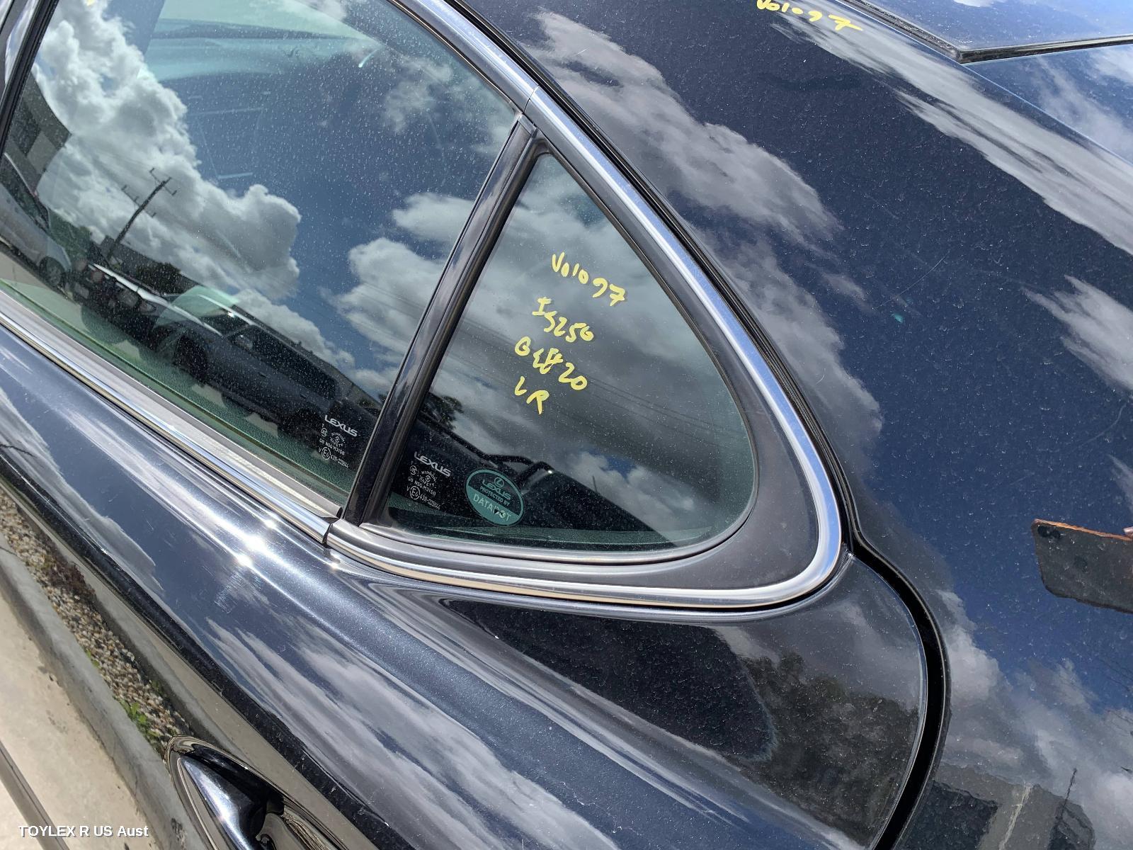 LEXUS IS250/IS250C 2009 Left Rear 1/4 Door Glass IS250/IS350/IS F, GSE20R/GSE21R/USE20R