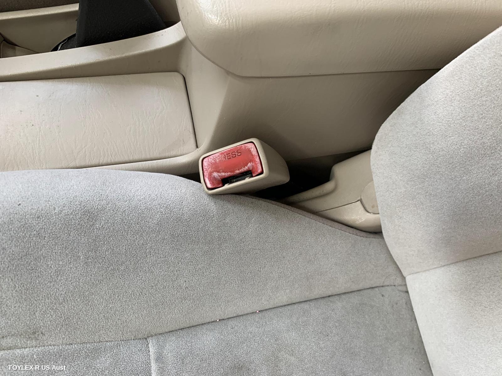 TOYOTA COROLLA 2002 Seatbelt/Stalk LH FRONT, SEAT BELT STALK ONLY, TAN, SINGLE AIR BAG, ZZE122