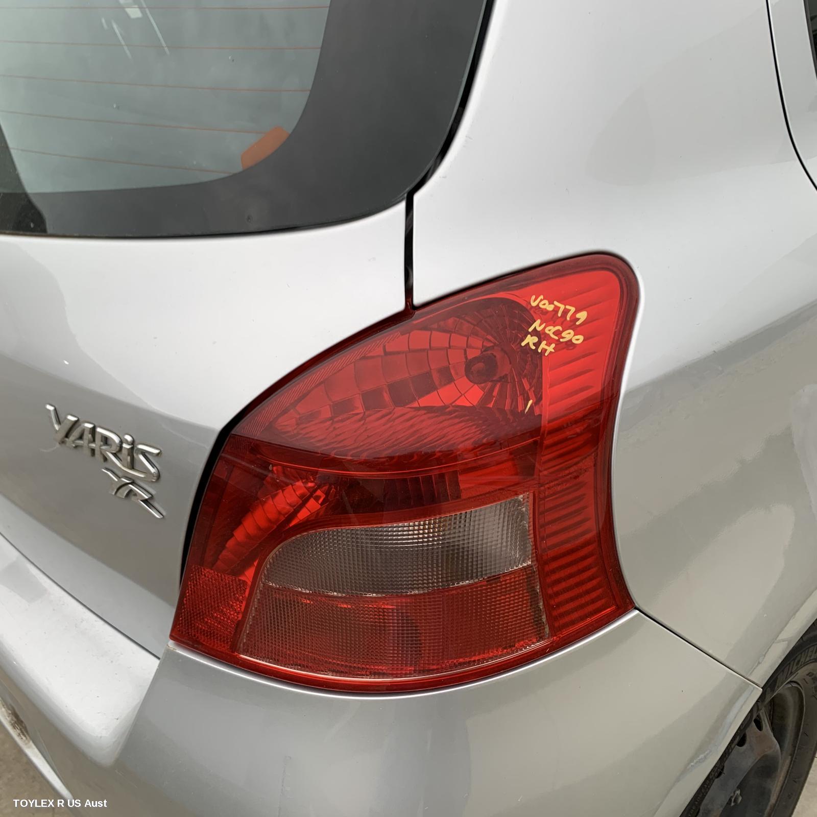 TOYOTA YARIS 2006 Right Taillight NCP9#, HATCH, LENS# 52-142, JAP TYPE, 10/05-08/08 (AUS ONLY)