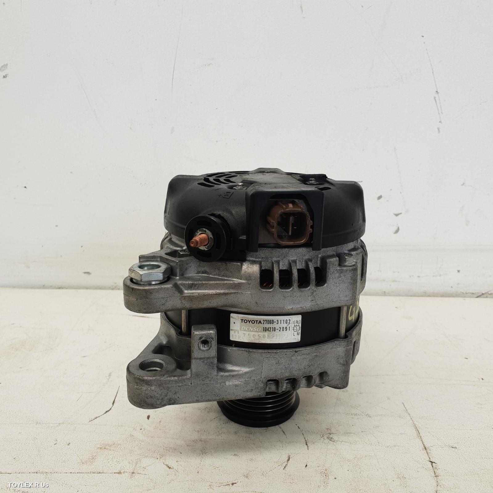 TOYOTA TARAGO 2016 Alternator 3.5, 2GR-FE, ACR50R