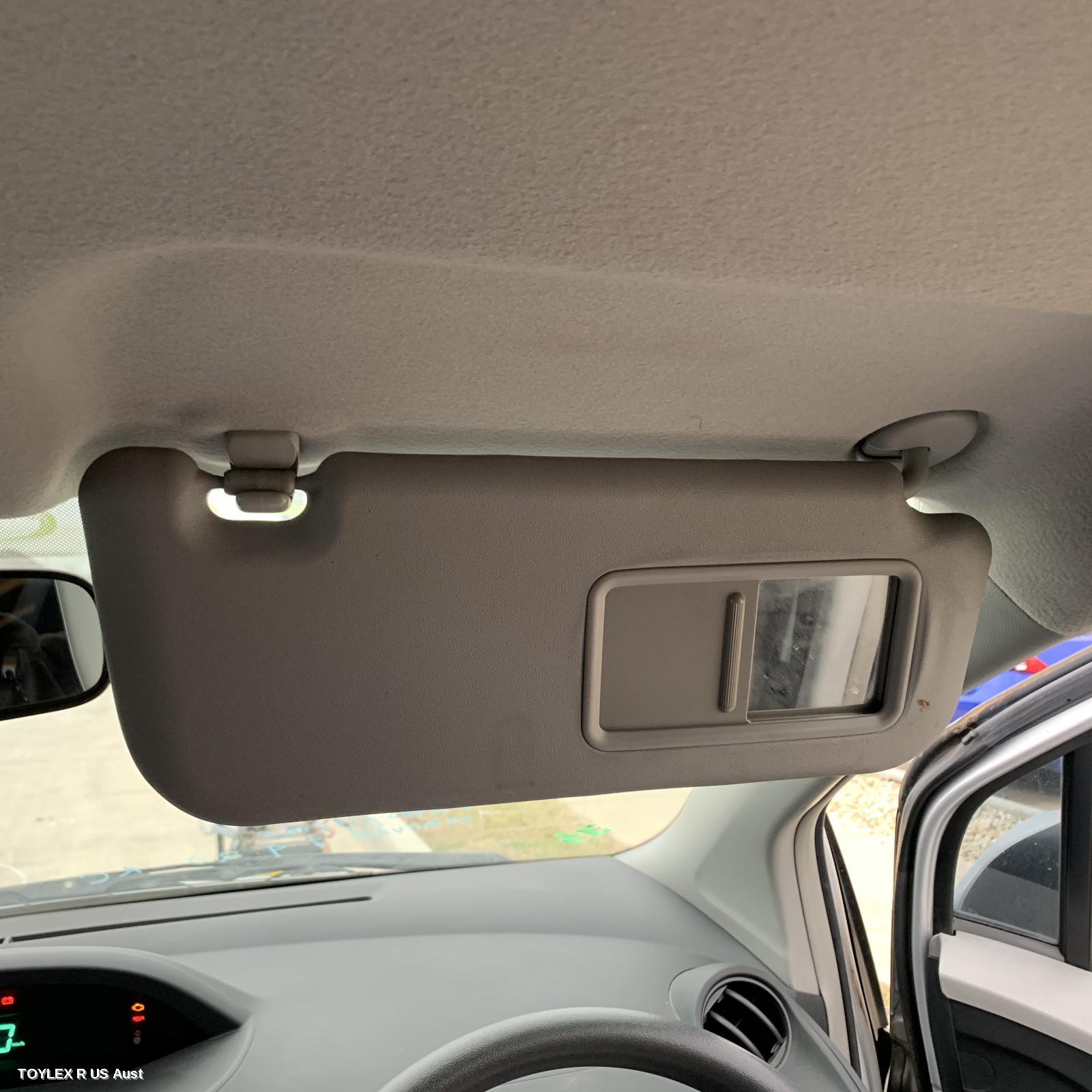 TOYOTA YARIS 2009 Sunvisor NCP9#, RH SIDE