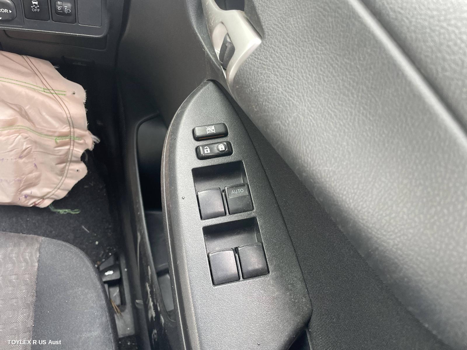 TOYOTA COROLLA 2012 Pwr Dr Wind Switch RH FRONT (MASTER SWITCH), 4 DOOR TYPE, ZRE152