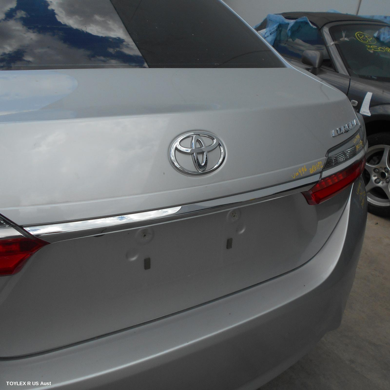 TOYOTA COROLLA 2017 Rear Garnish BOOTLID GARNISH (CENTRE), ZRE172R, SEDAN, SX/ZR