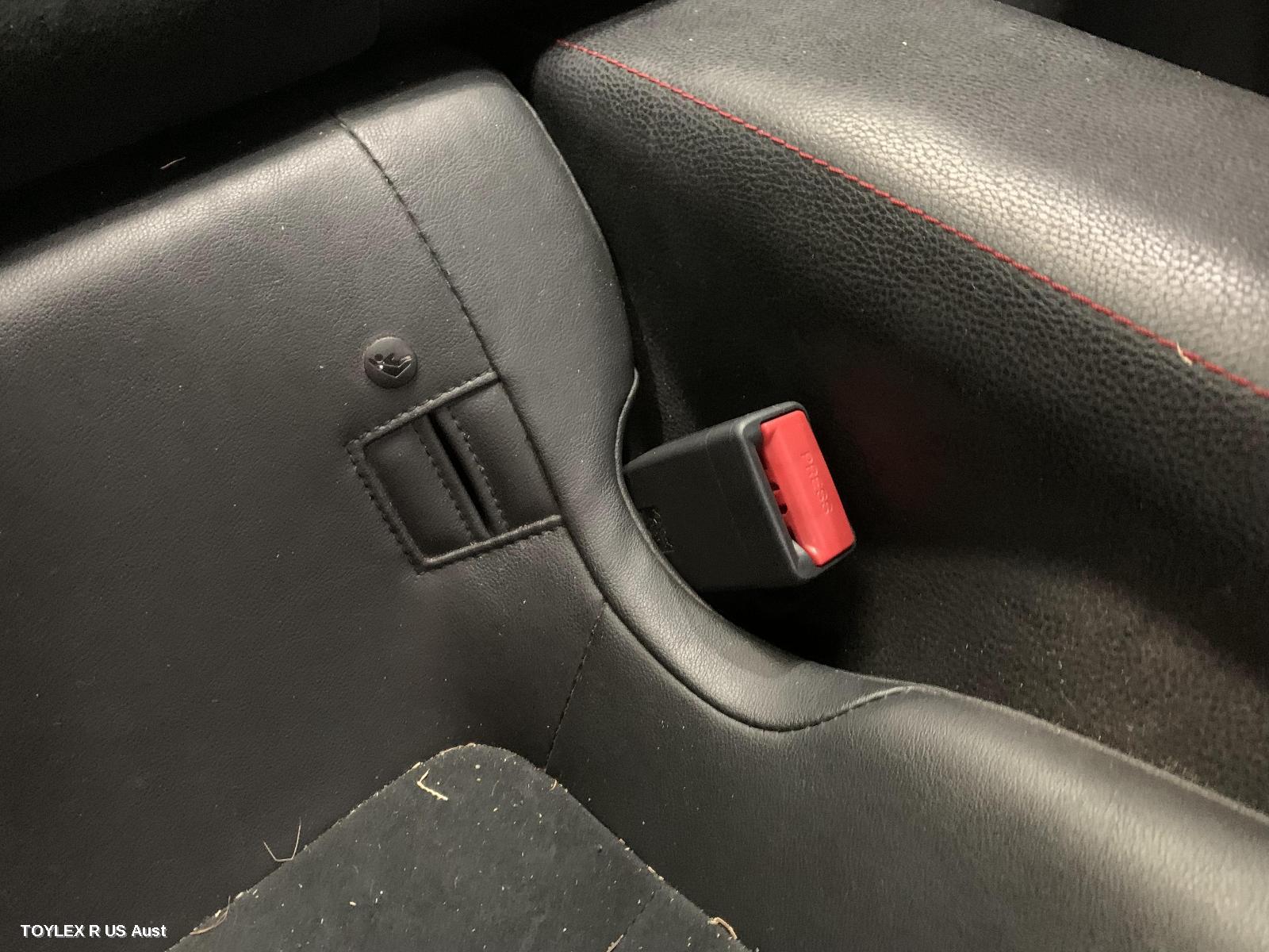 TOYOTA 86 2012 Seatbelt/Stalk RH REAR, SEAT BELT STALK ONLY, ZN6