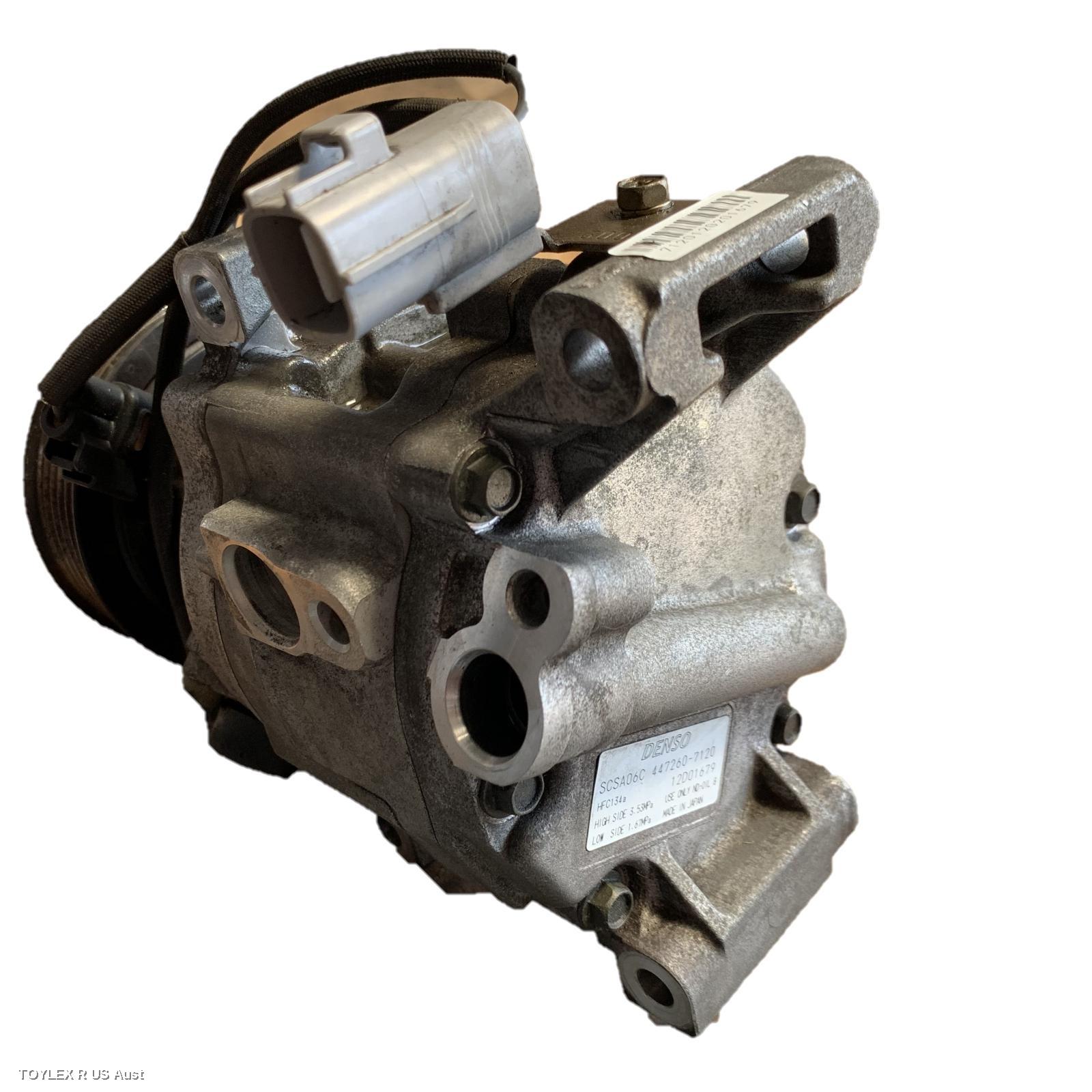 TOYOTA COROLLA 2005 A/C Compressor ZZE122, DENSO 447260-7120