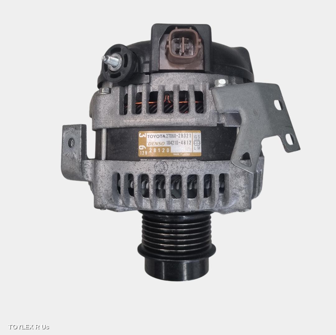 TOYOTA RUKUS 2013 Alternator PETROL, 2.4, 2AZ-FE, AZE151R