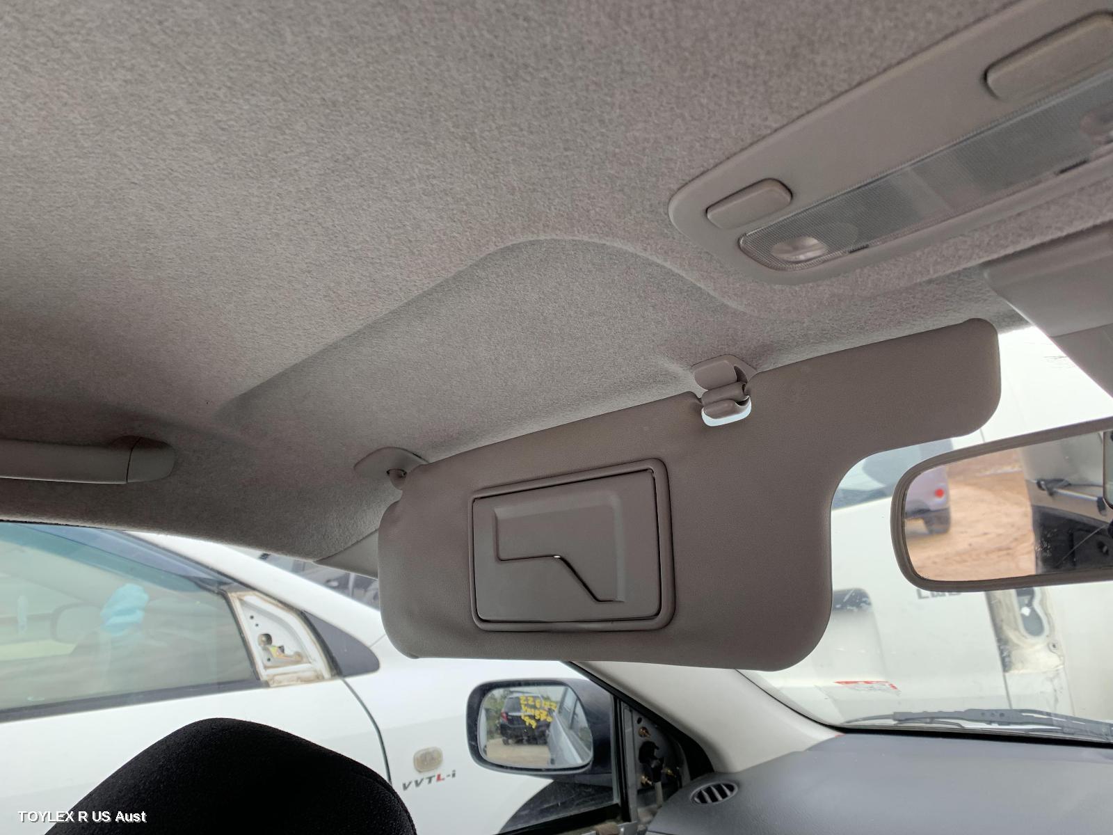 TOYOTA COROLLA 2003 Sunvisor ZZE122, LH SIDE, GREY