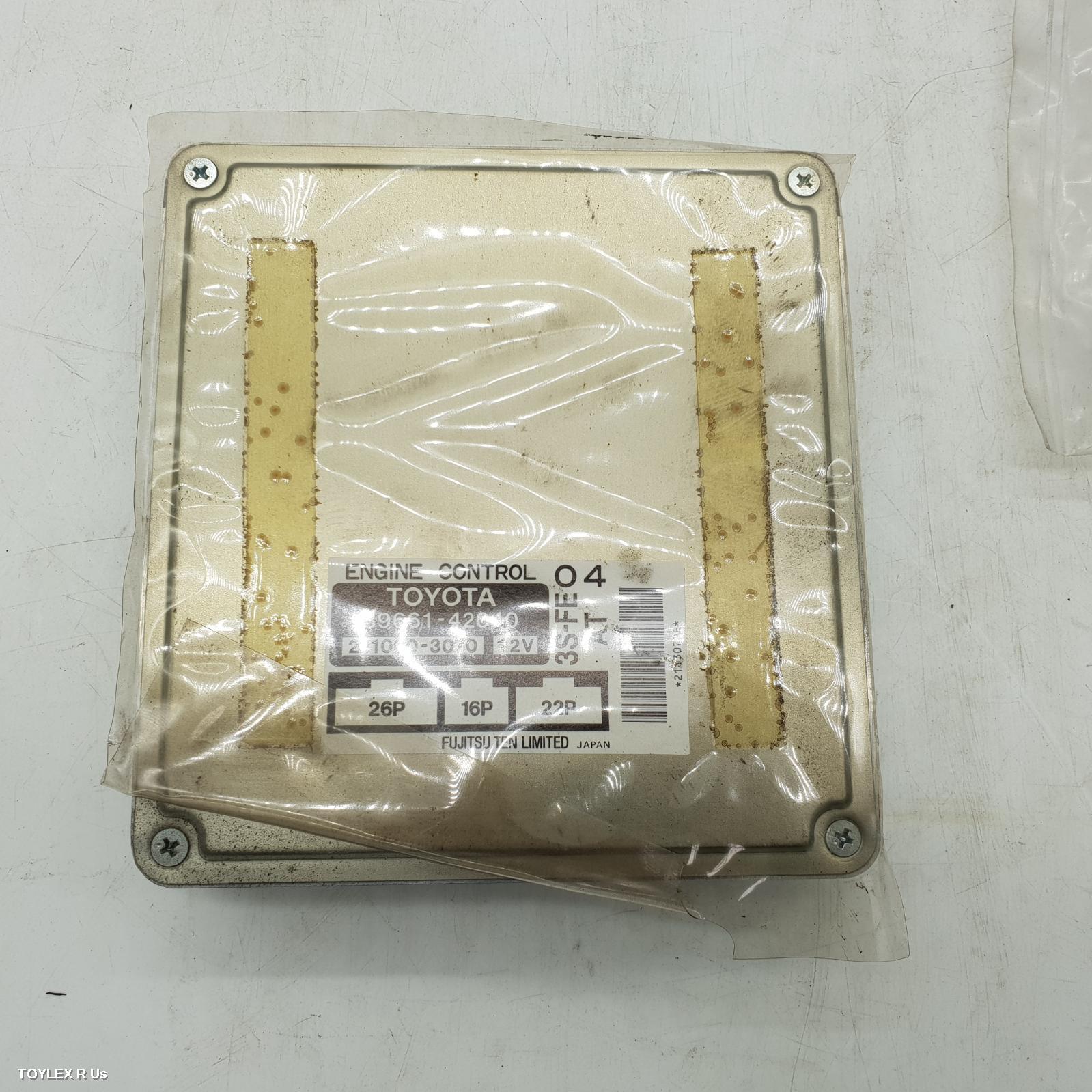 TOYOTA RAV4 1996 Ecu 4WD