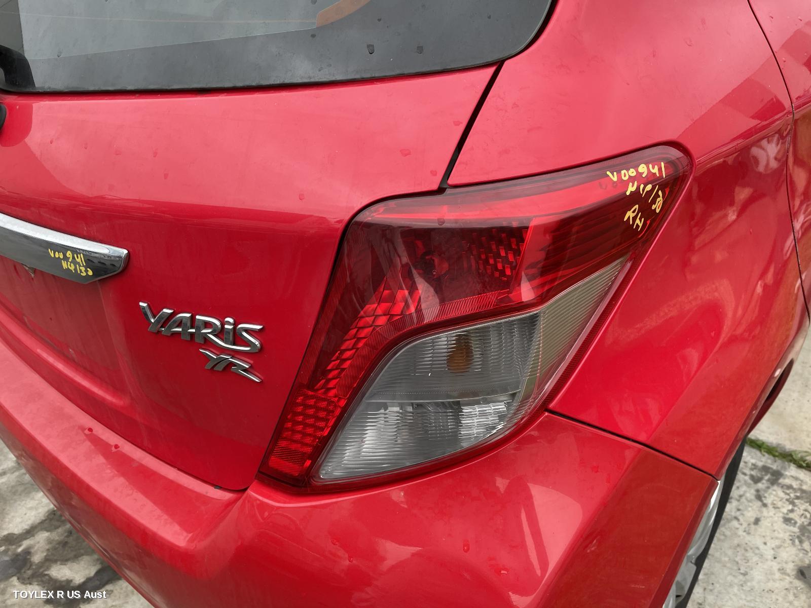 TOYOTA YARIS 2012 Right Taillight NCP13#, HATCH